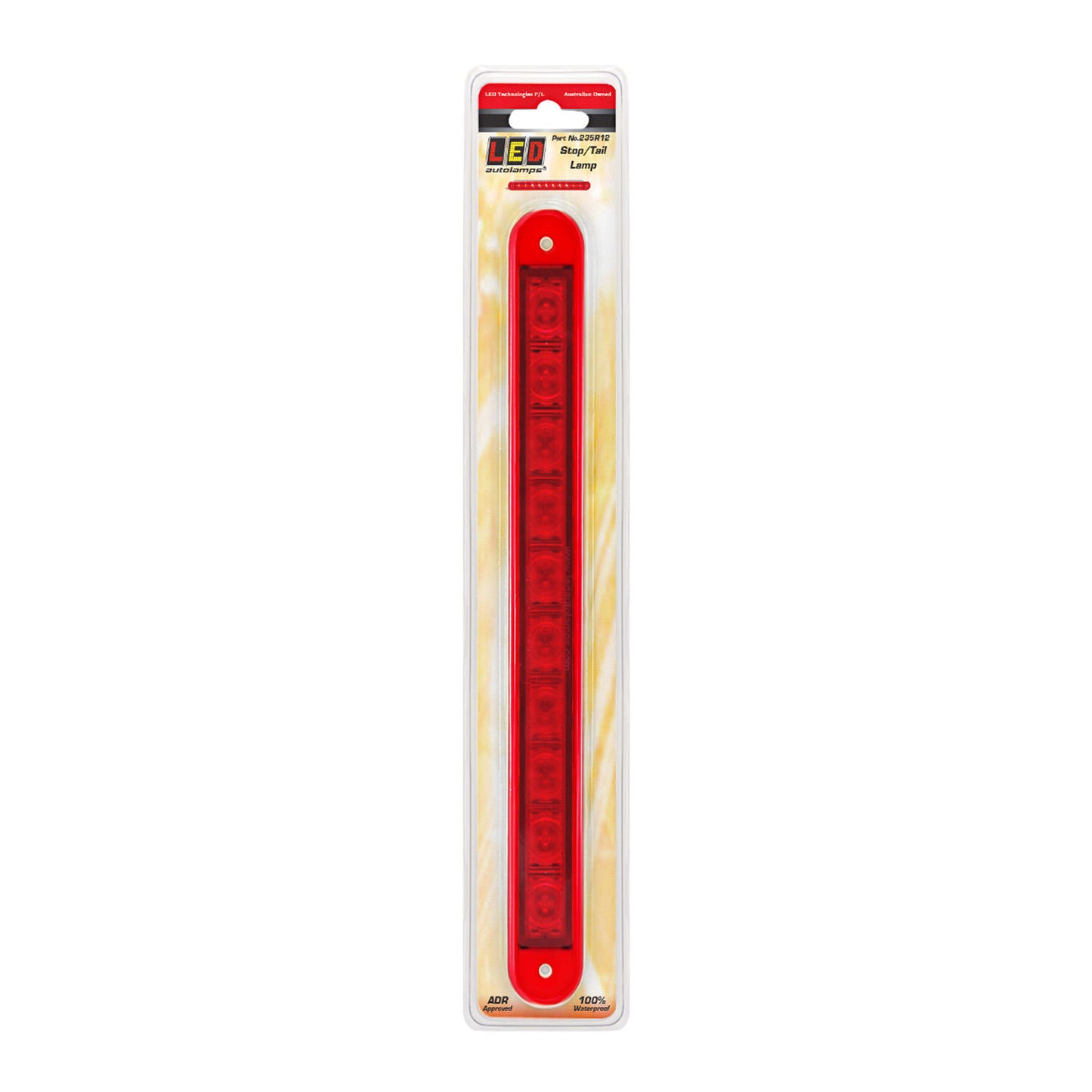 LED Autolamps Stop Light - 235R12
