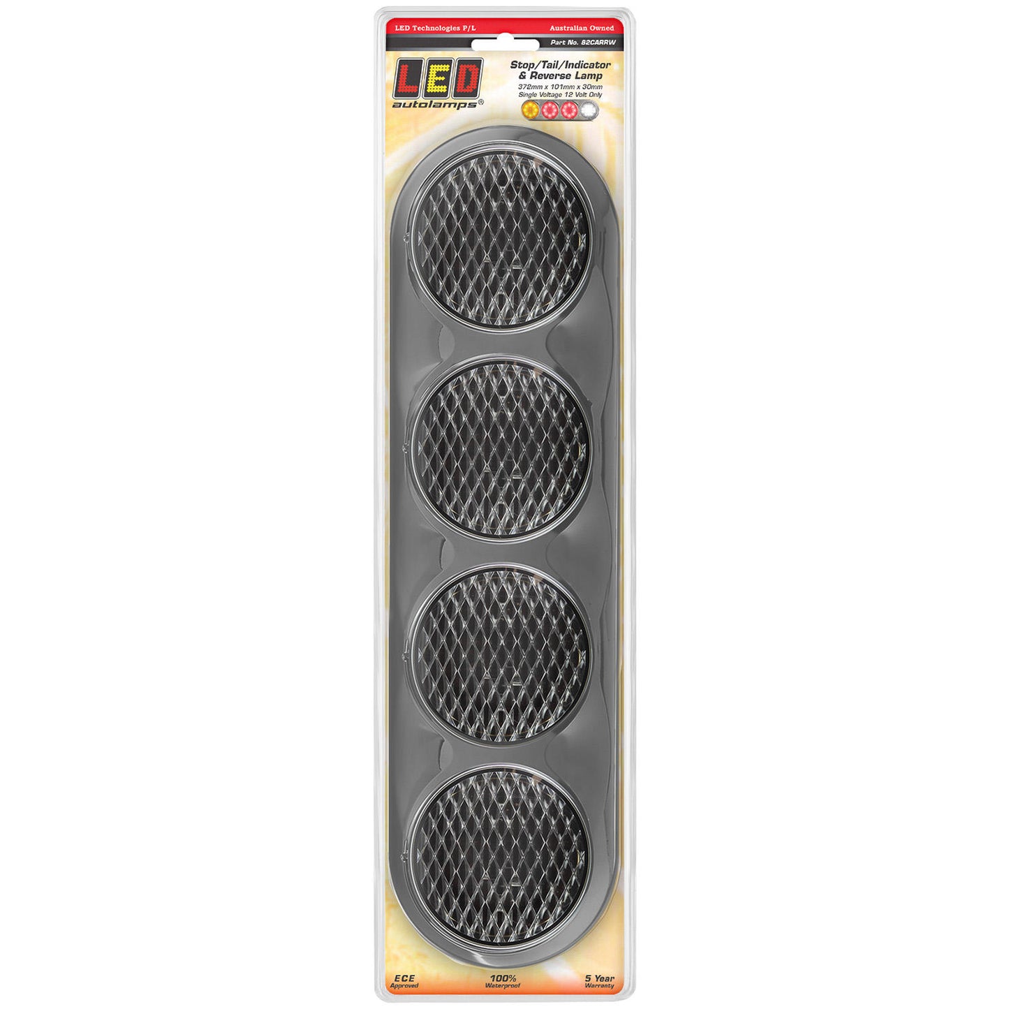 LED Autolamps Tail Light Assembly - 82CARRW