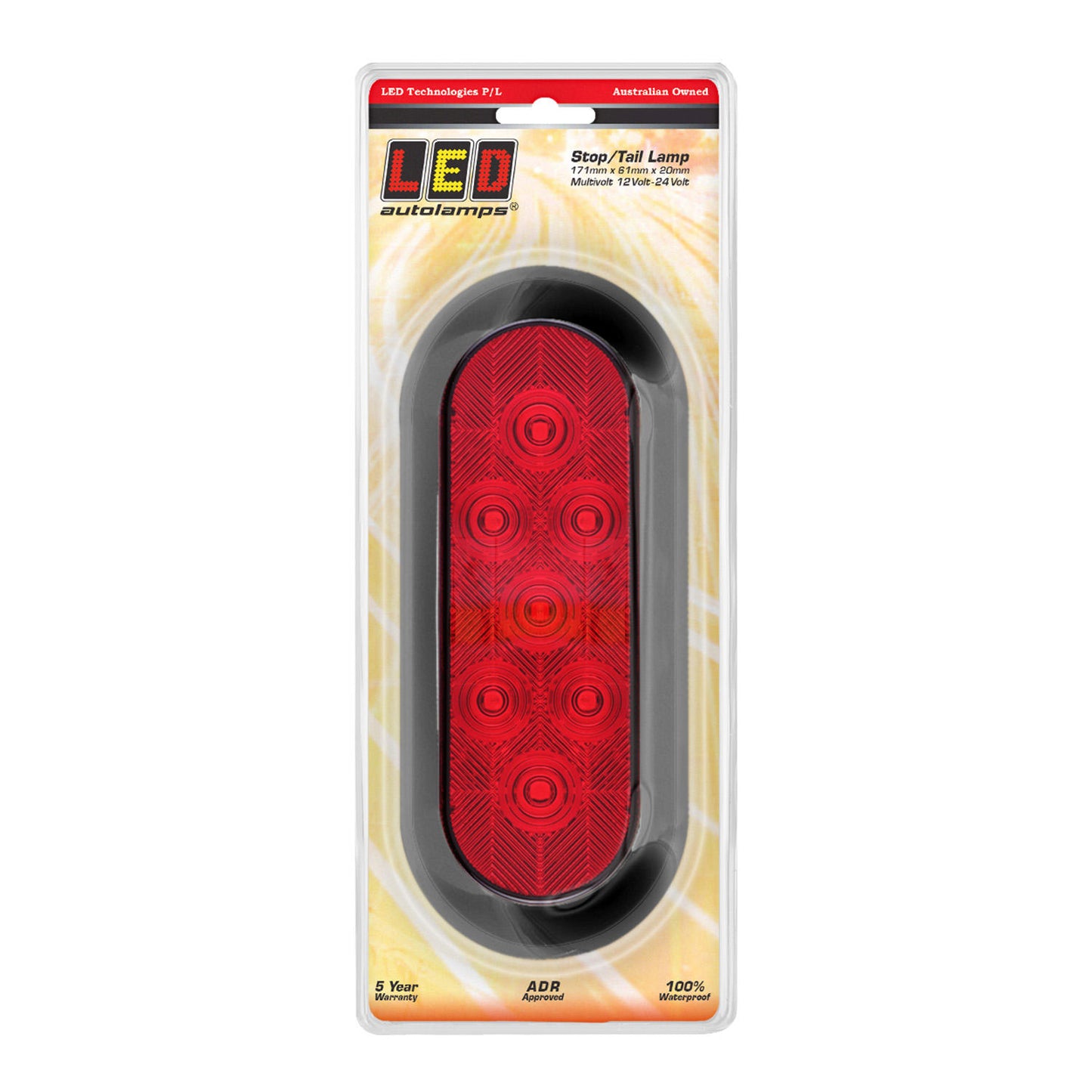 LED Autolamps Stop Light - 164RM
