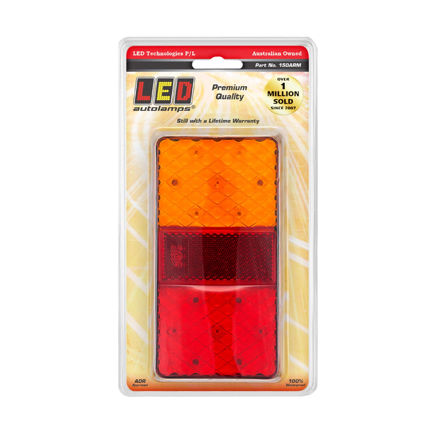 LED Autolamps Tail Light Assembly - 150ARM