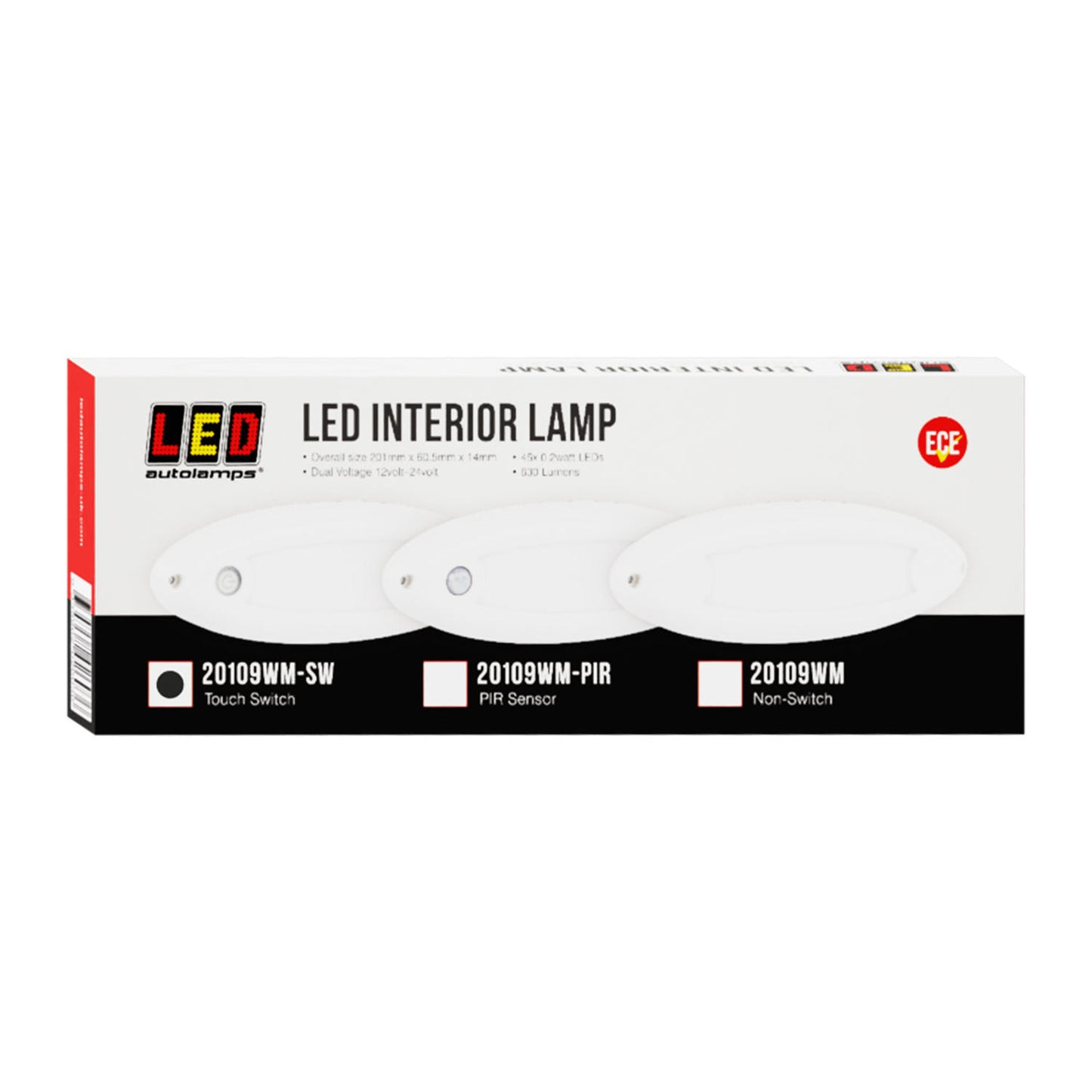 LED Autolamps Interior Light - 20109WM-SW