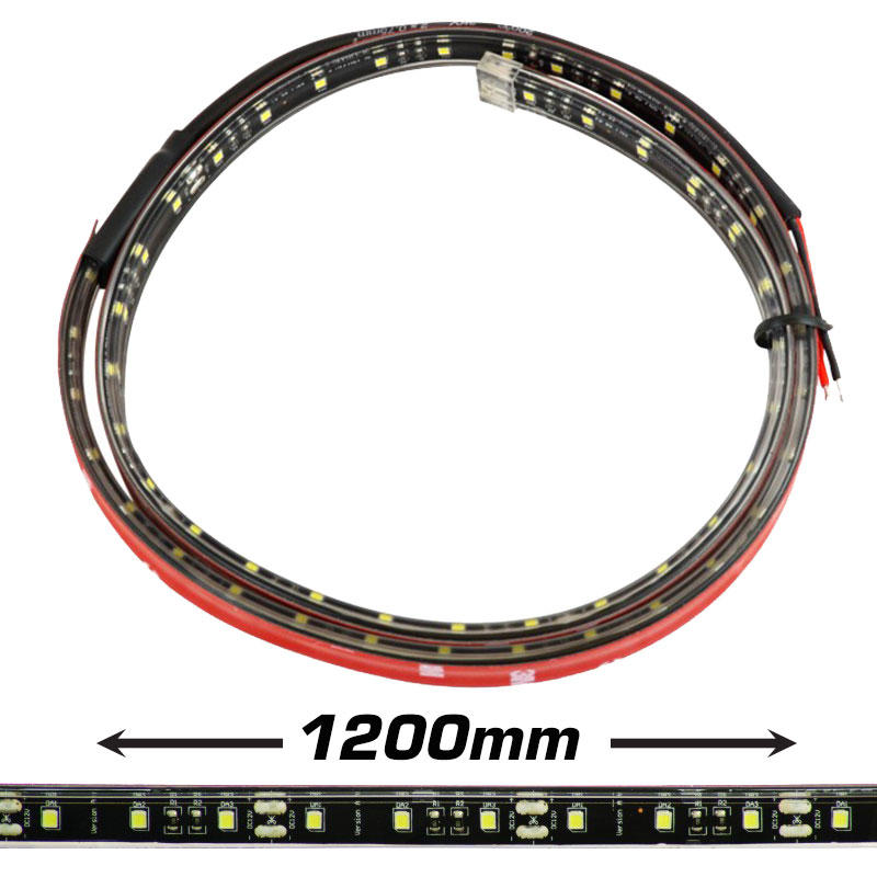LED Autolamps 47"" (1200mm) Flexible Strip Lamp - 69 x - FSL1200W24B