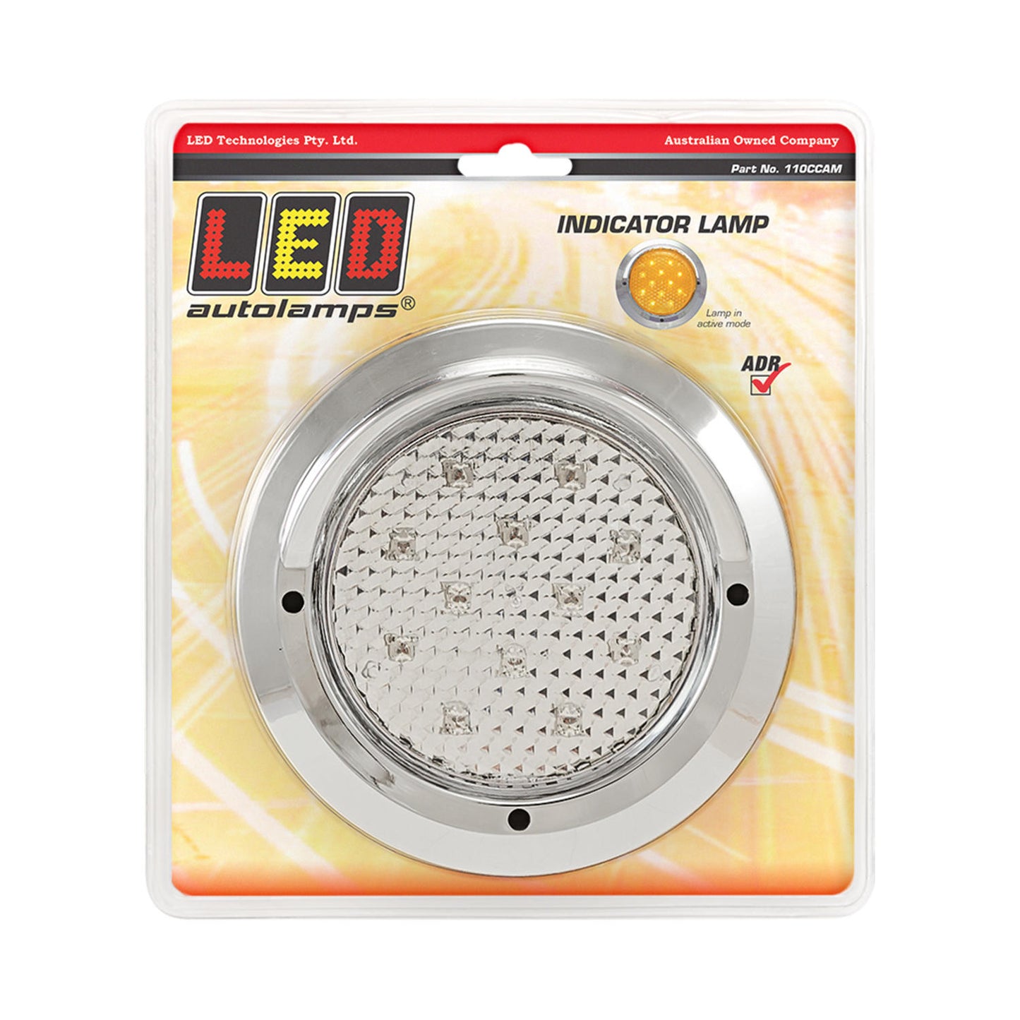 LED Autolamps Direction Indicator - 110CCAM