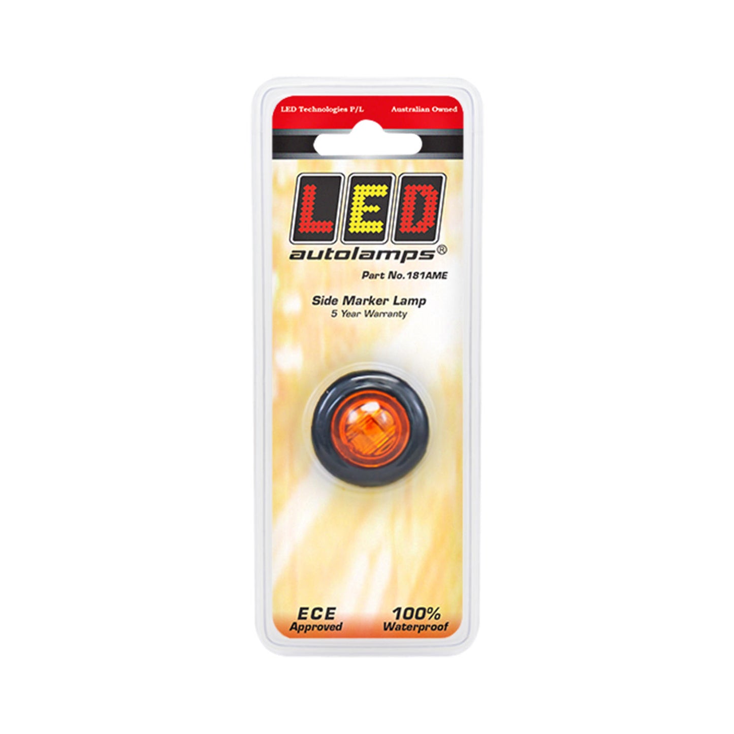 LED Autolamps Side Marker Light - 181AME