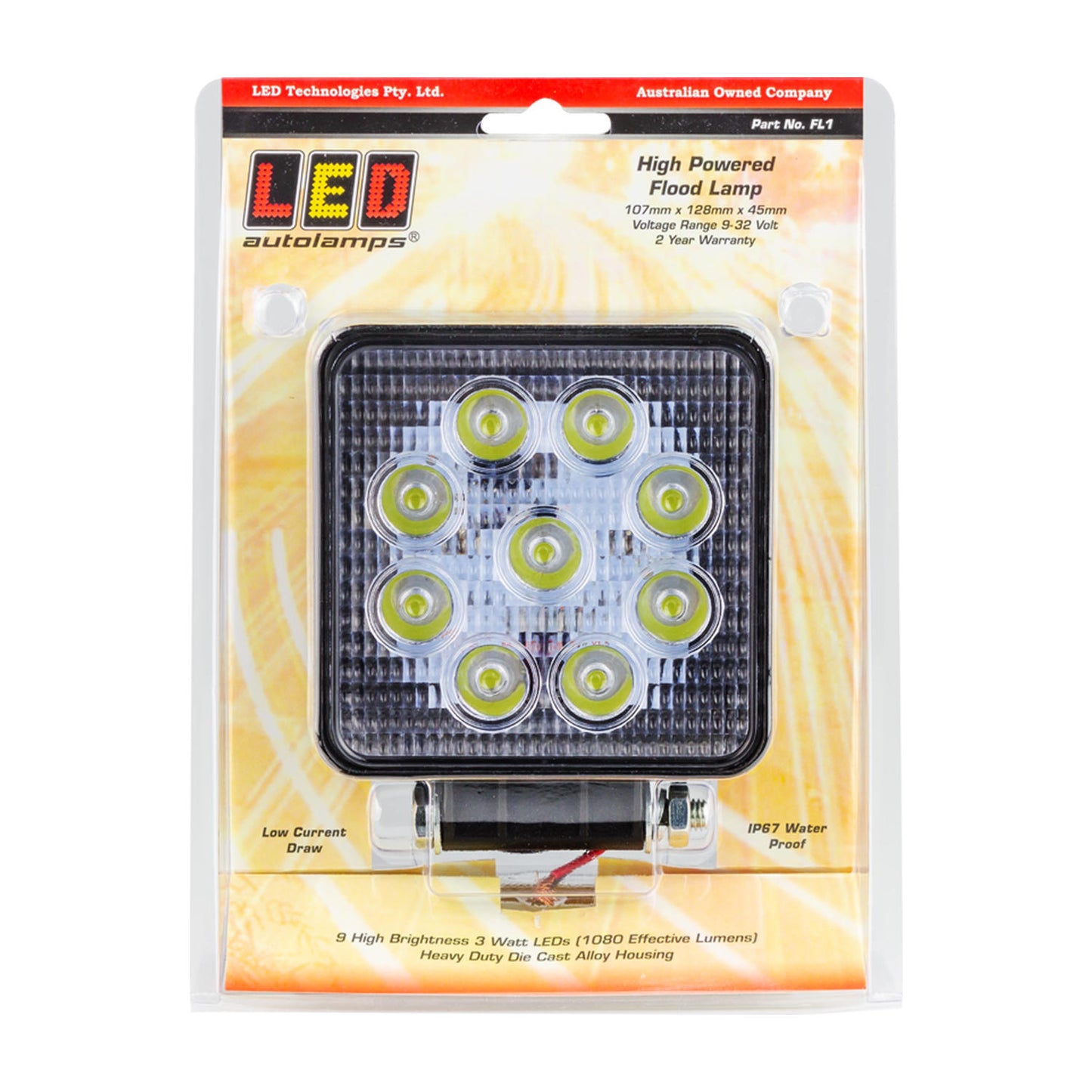 LED Autolamps Worklight - FL1