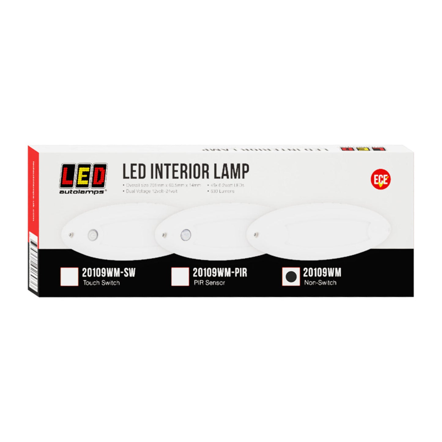 LED Autolamps Interior Light - 20109WM