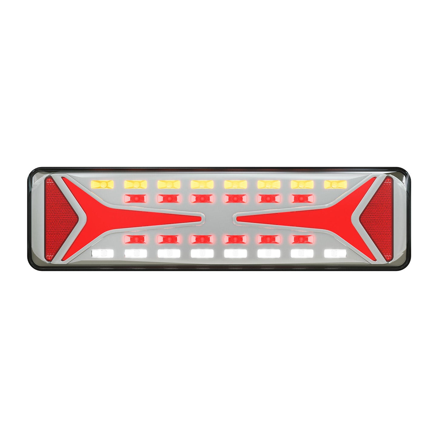 LED Autolamps Tail Light Assembly - 3857ARWMLCSB