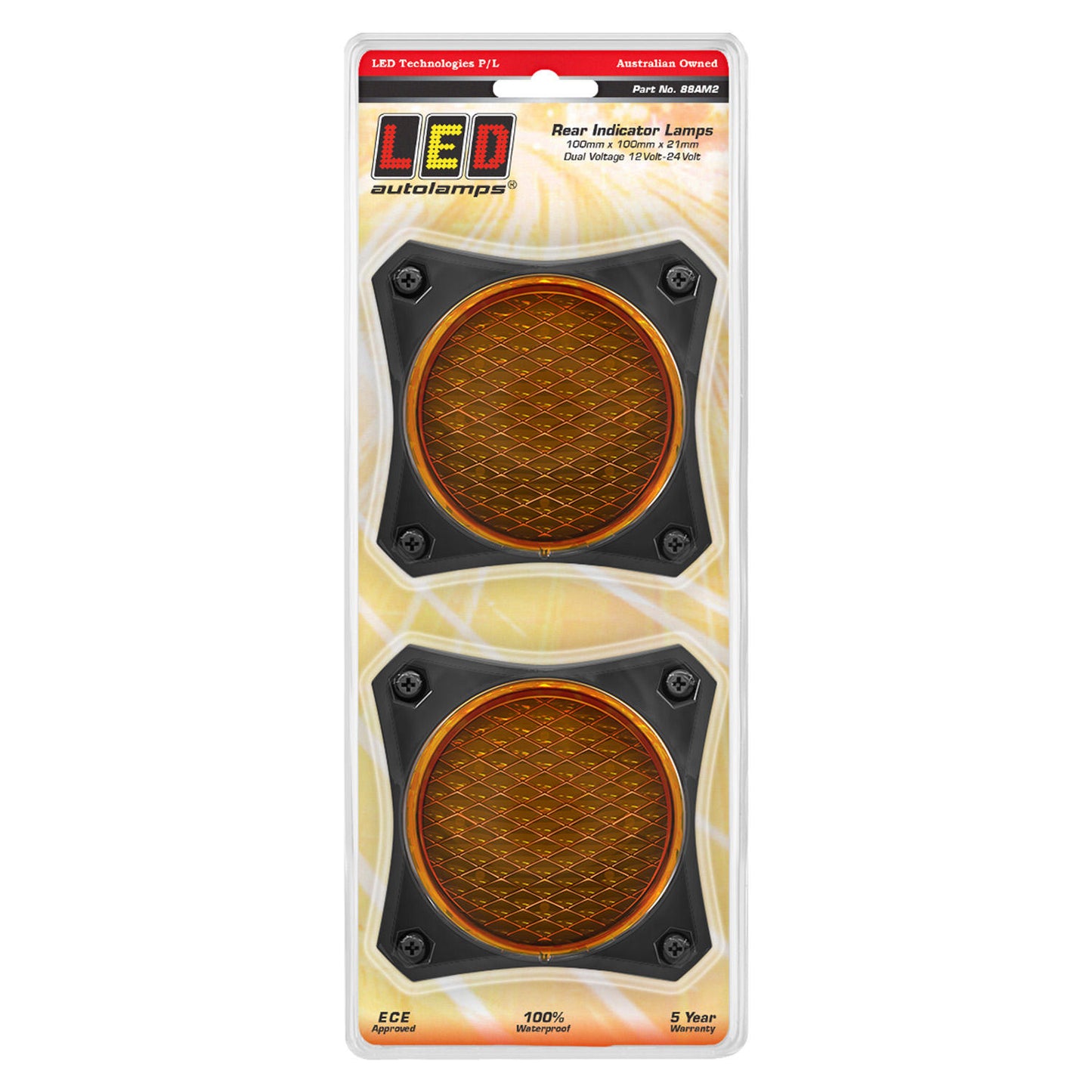 LED Autolamps Direction Indicator - 88AM2