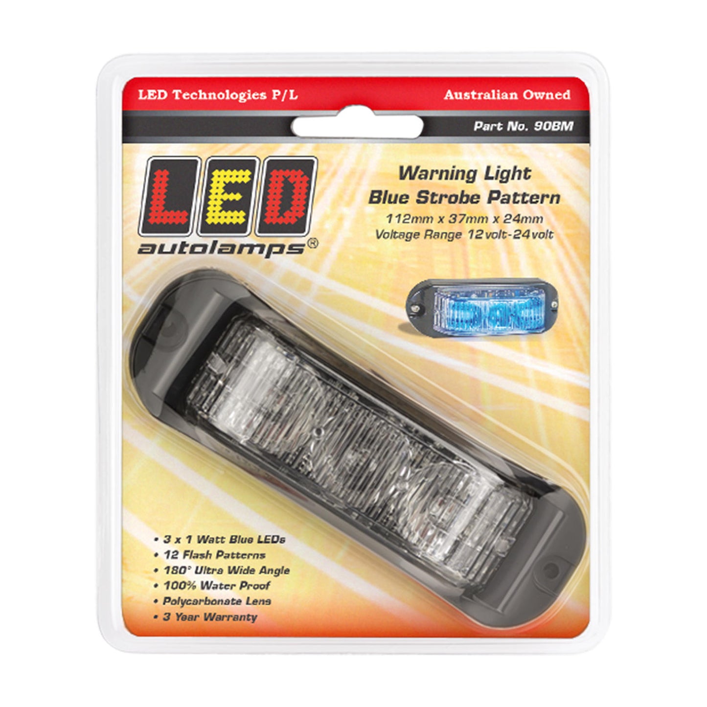 LED Autolamps Emergency Light - 90BM