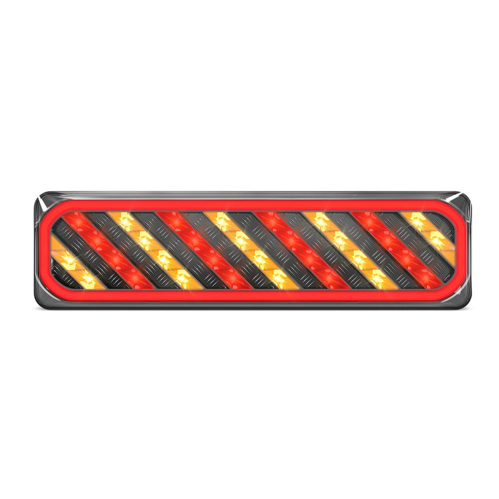 LED Autolamps Tail Light Assembly - 3856ARRRB