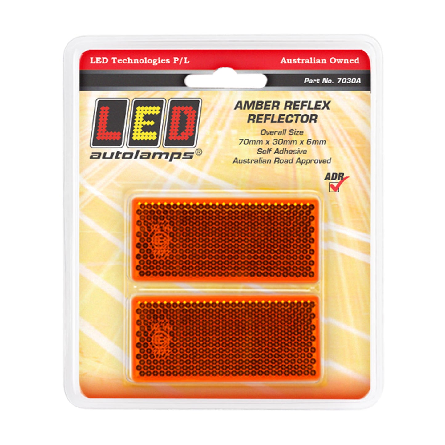 LED Autolamps Reflector - 7030A