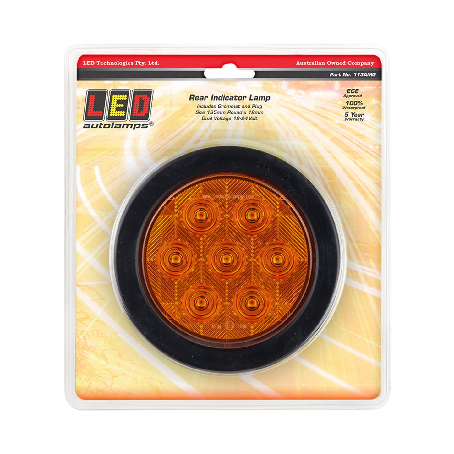 LED Autolamps Direction Indicator - 110AMG