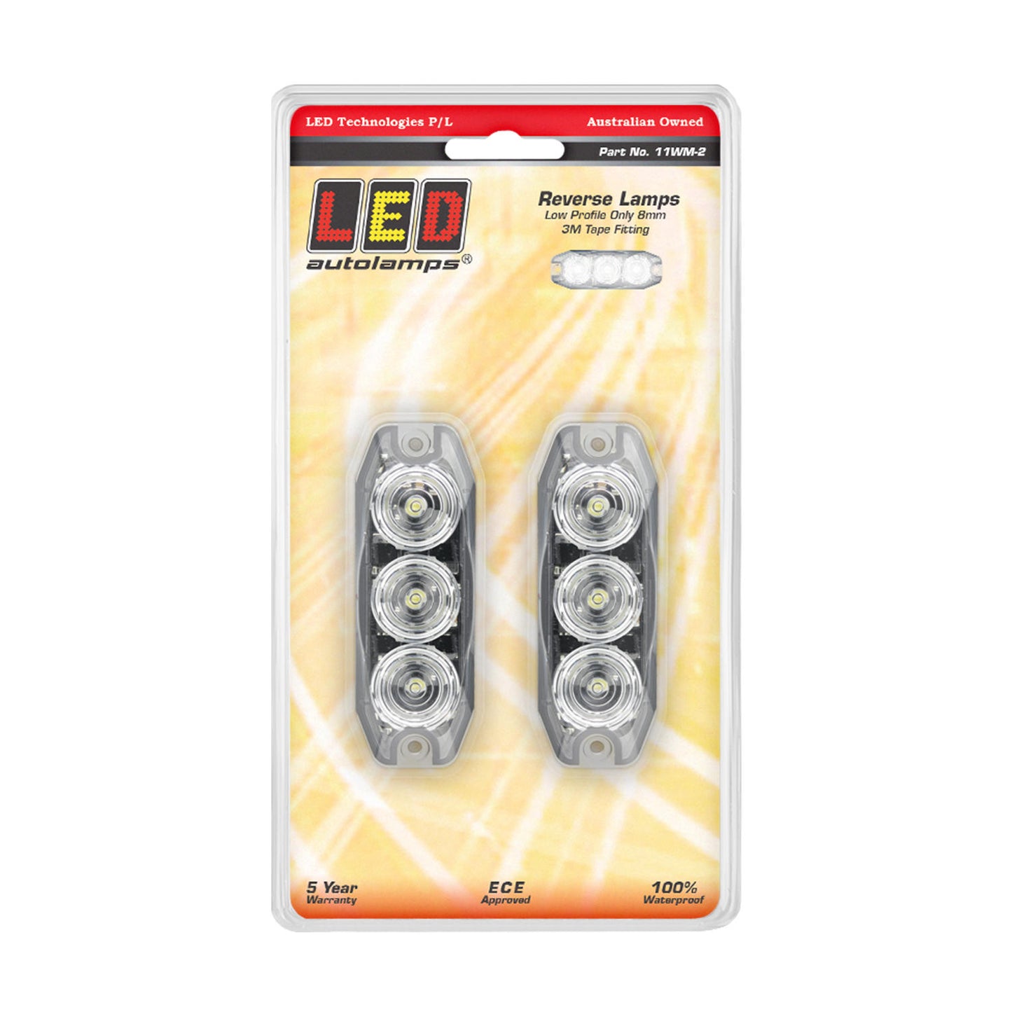 LED Autolamps Reverse Light - 11WM-2