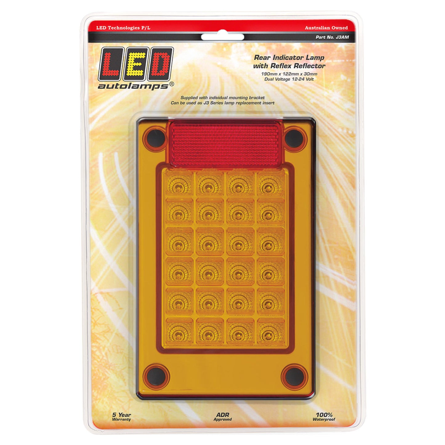 LED Autolamps Direction Indicator - J3AM