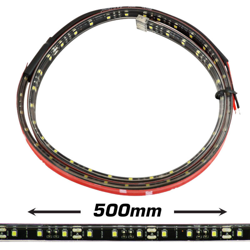 LED Autolamps 19"" (500mm) Flexible Strip Lamp - 27 x - FSL500W24