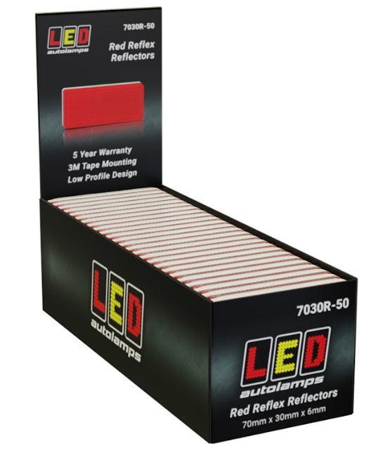 LED Autolamps Tail Light Assembly - 7030R-50