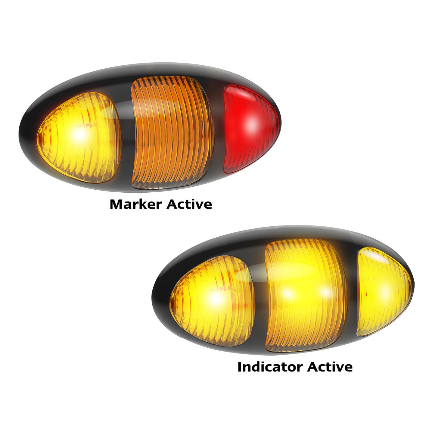 LED Autolamps Side Marker Light - 97ARIMB