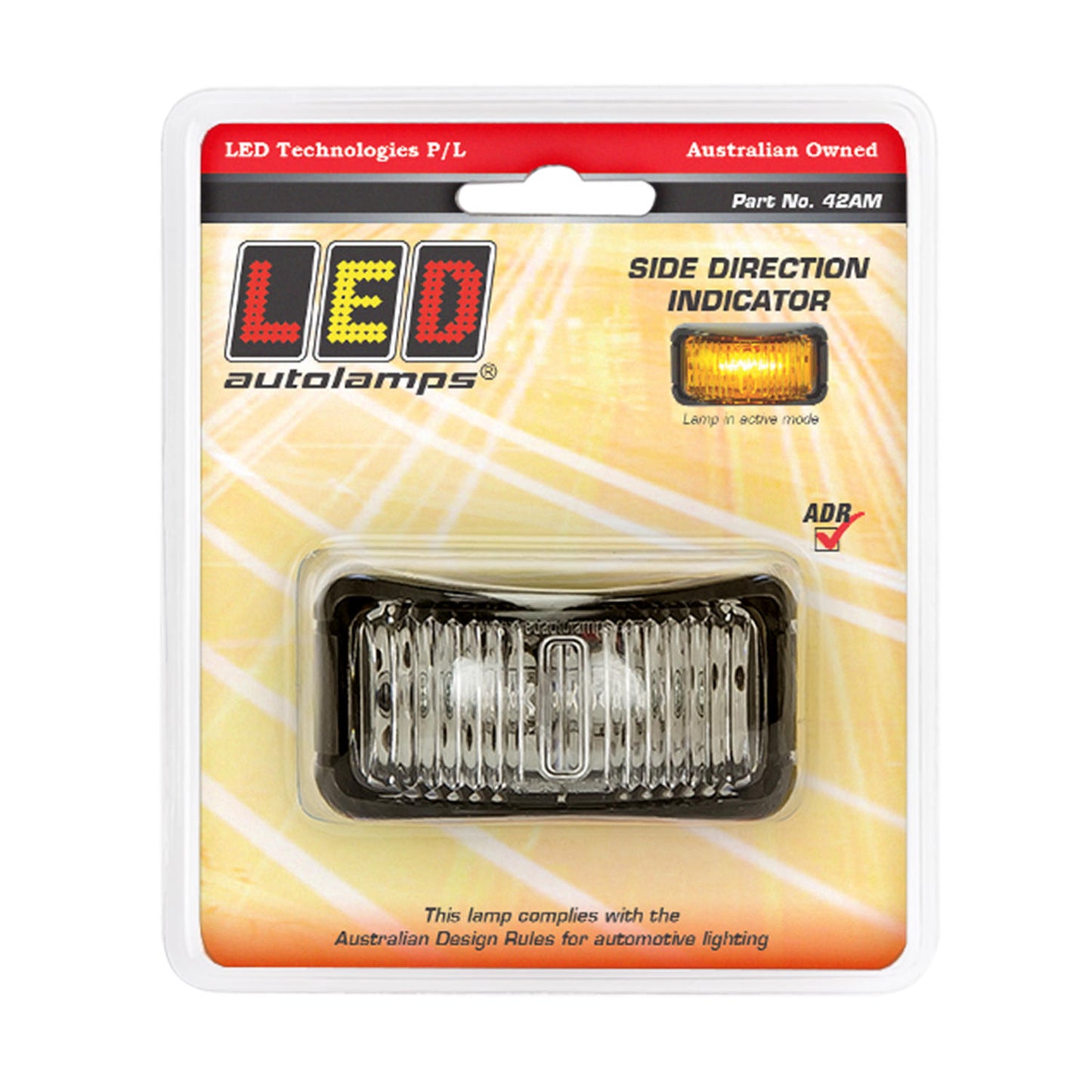 LED Autolamps Direction Indicator - 42AM
