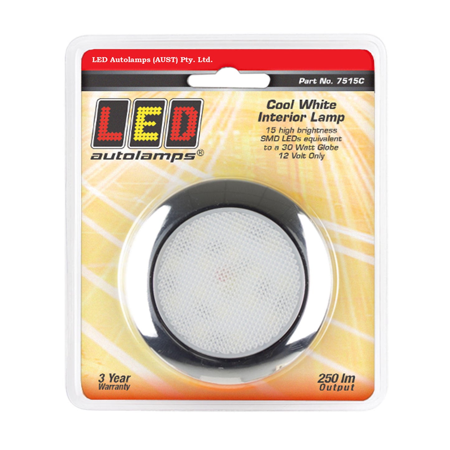 LED Autolamps Interior Light - 7515C