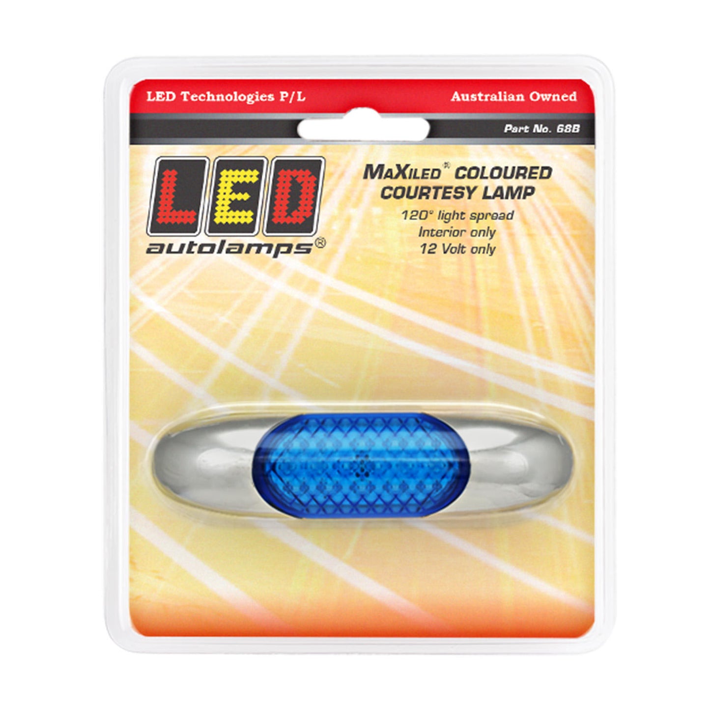 LED Autolamps Interior Light - 68B