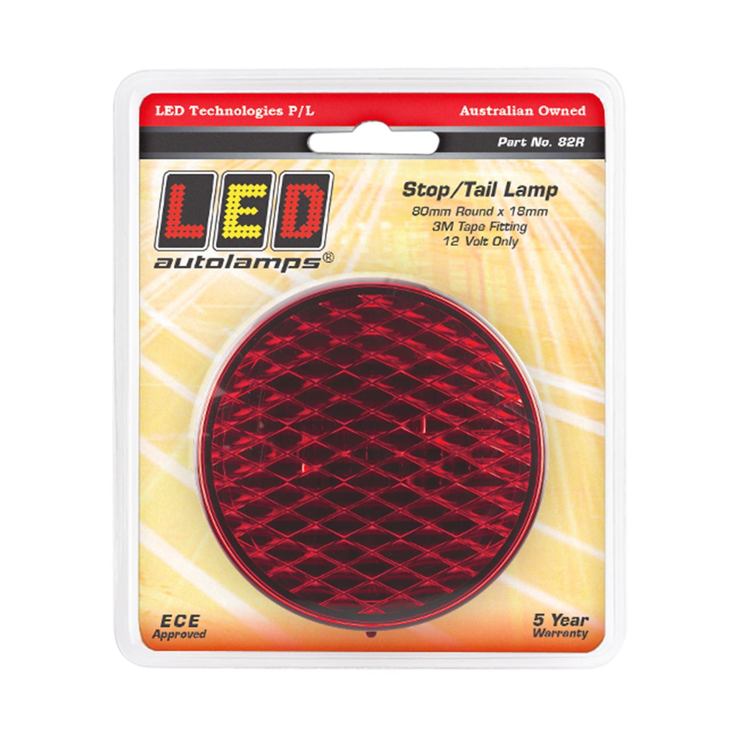 LED Autolamps Stop Light - 82R