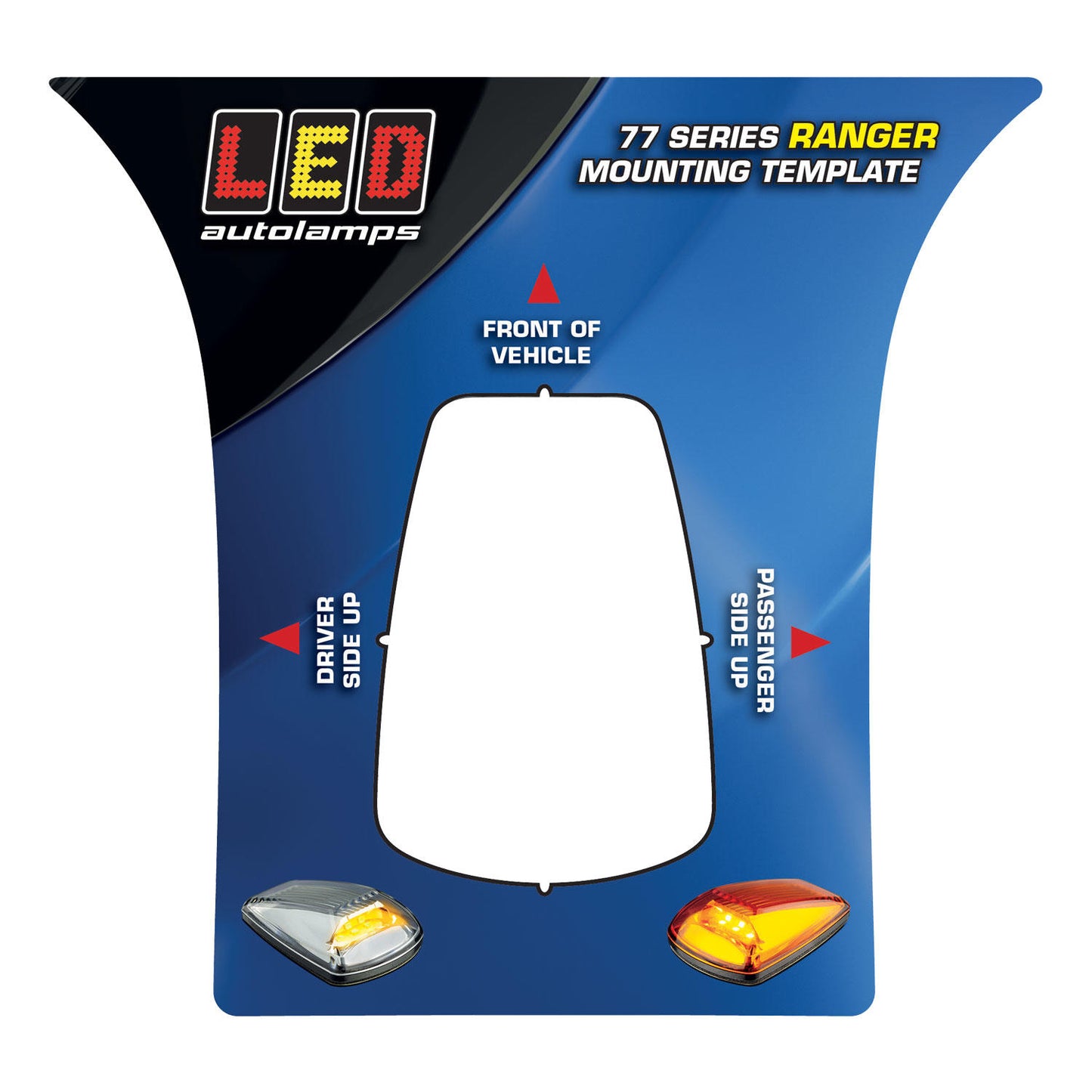 LED Autolamps Magnet - 77M-RANGER