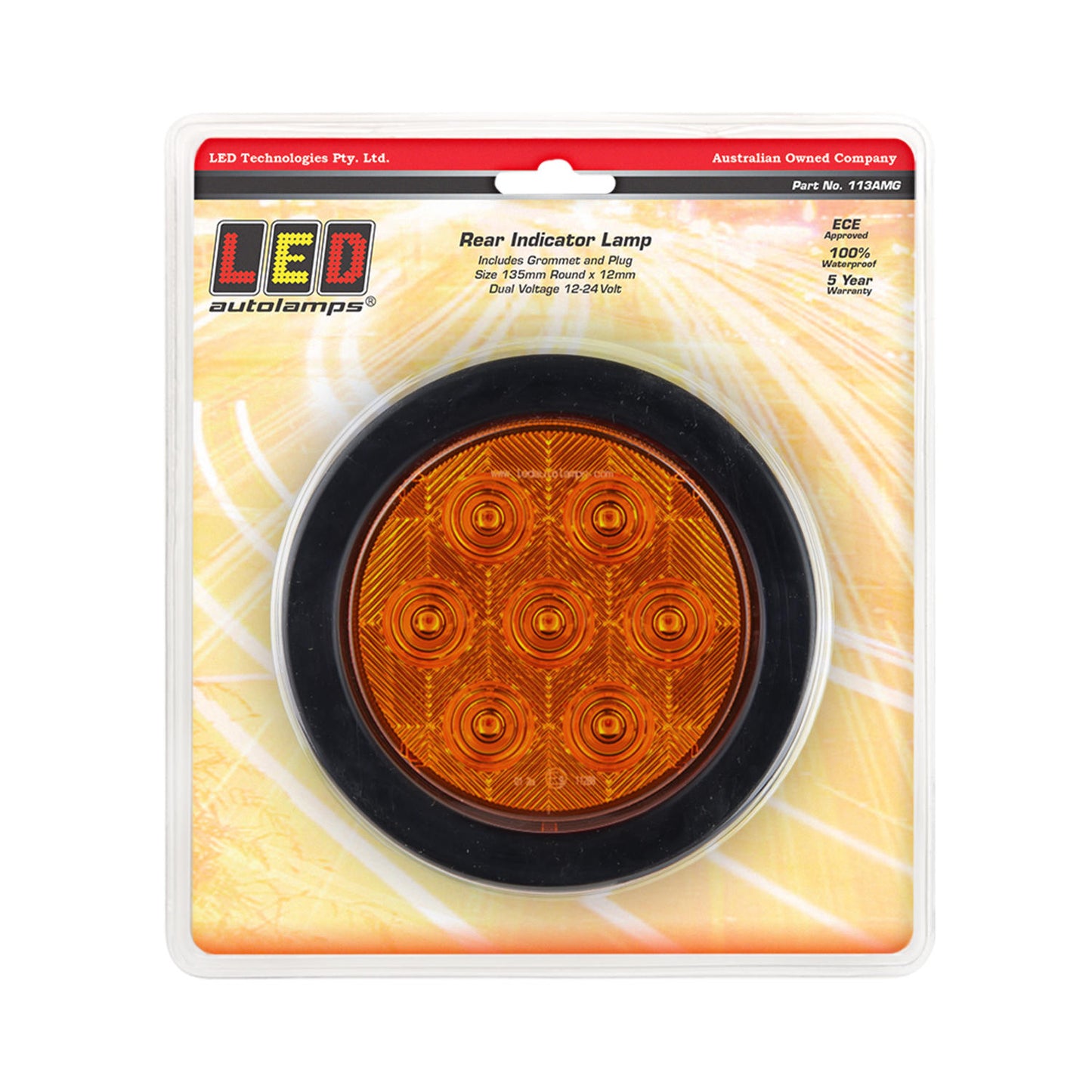 LED Autolamps Direction Indicator - 113AMG