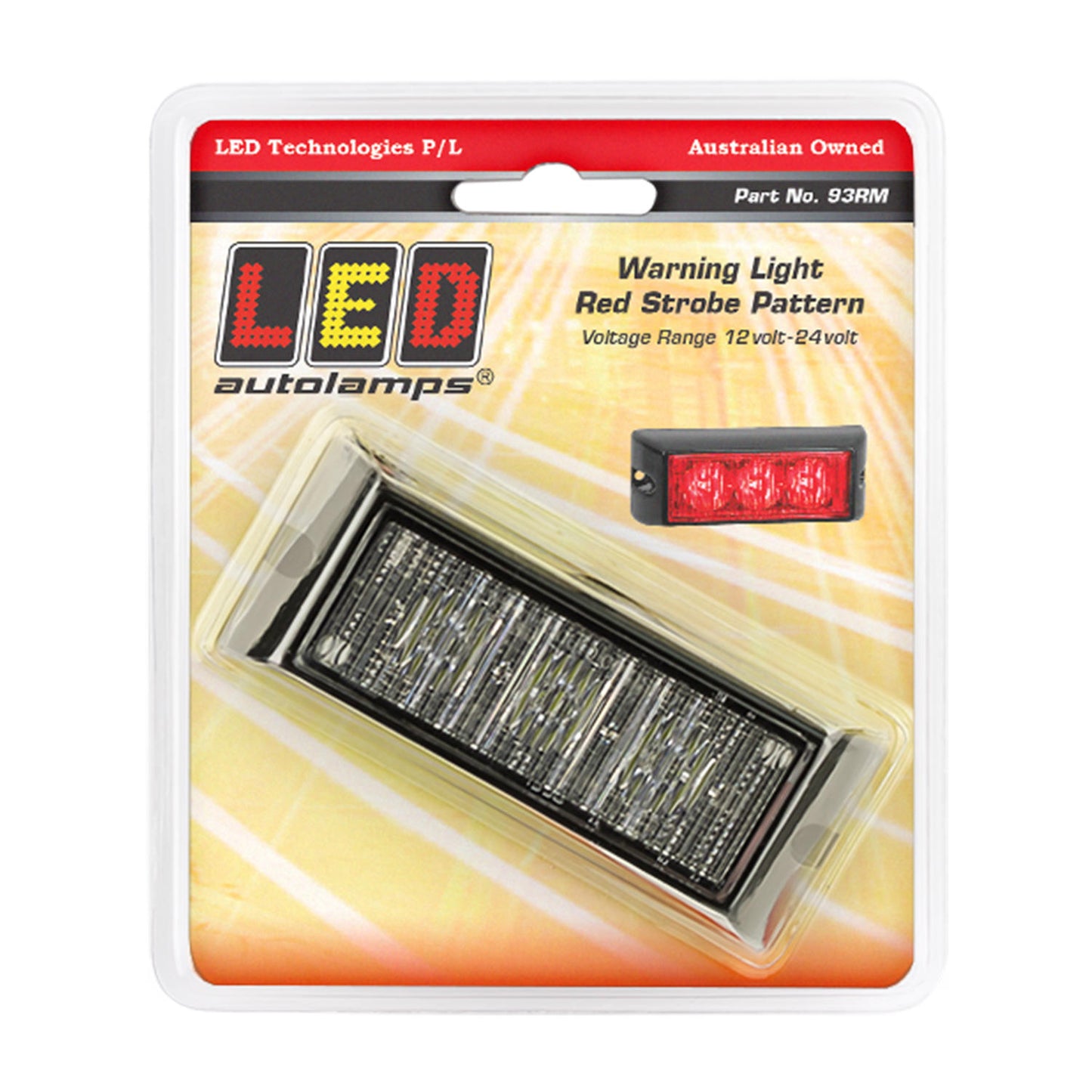 LED Autolamps Emergency Light - 93RM