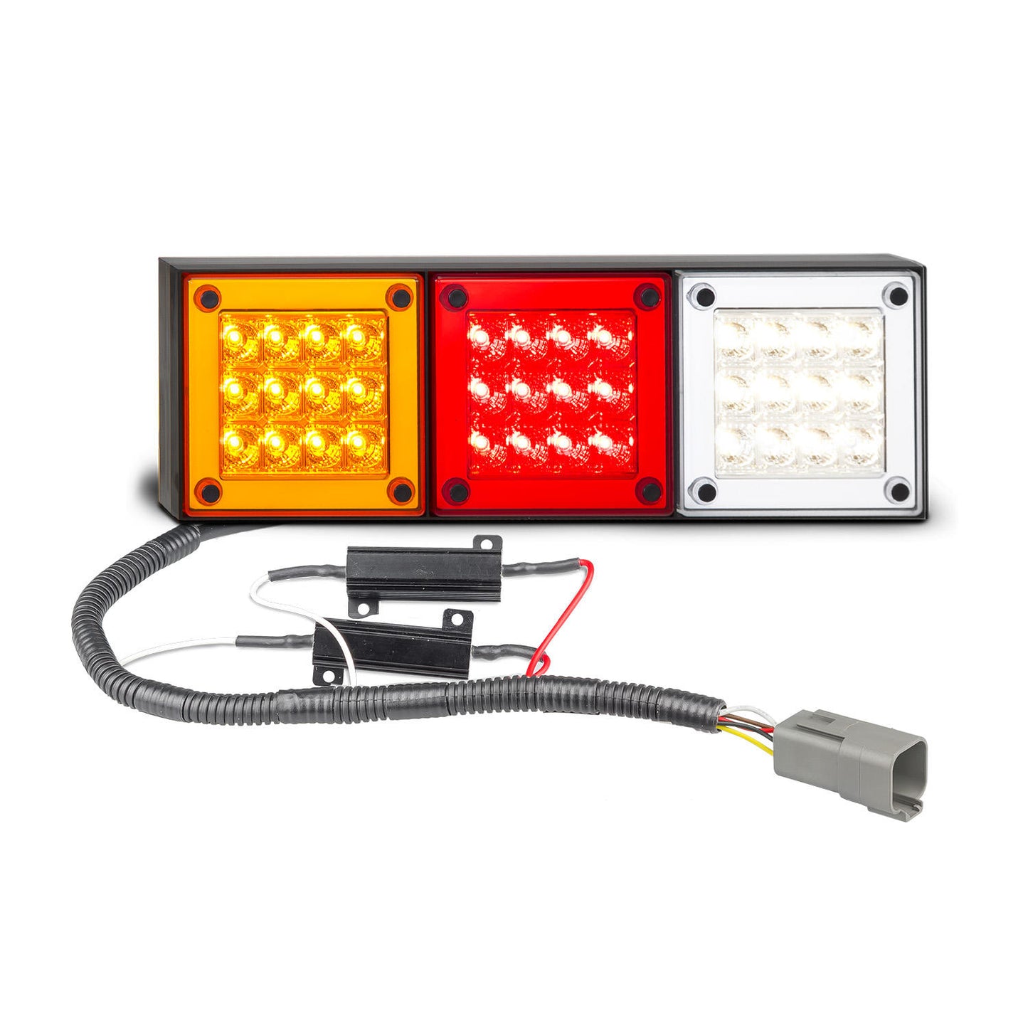 LED Autolamps Tail Light Assembly - 280ARWM2LR12/450
