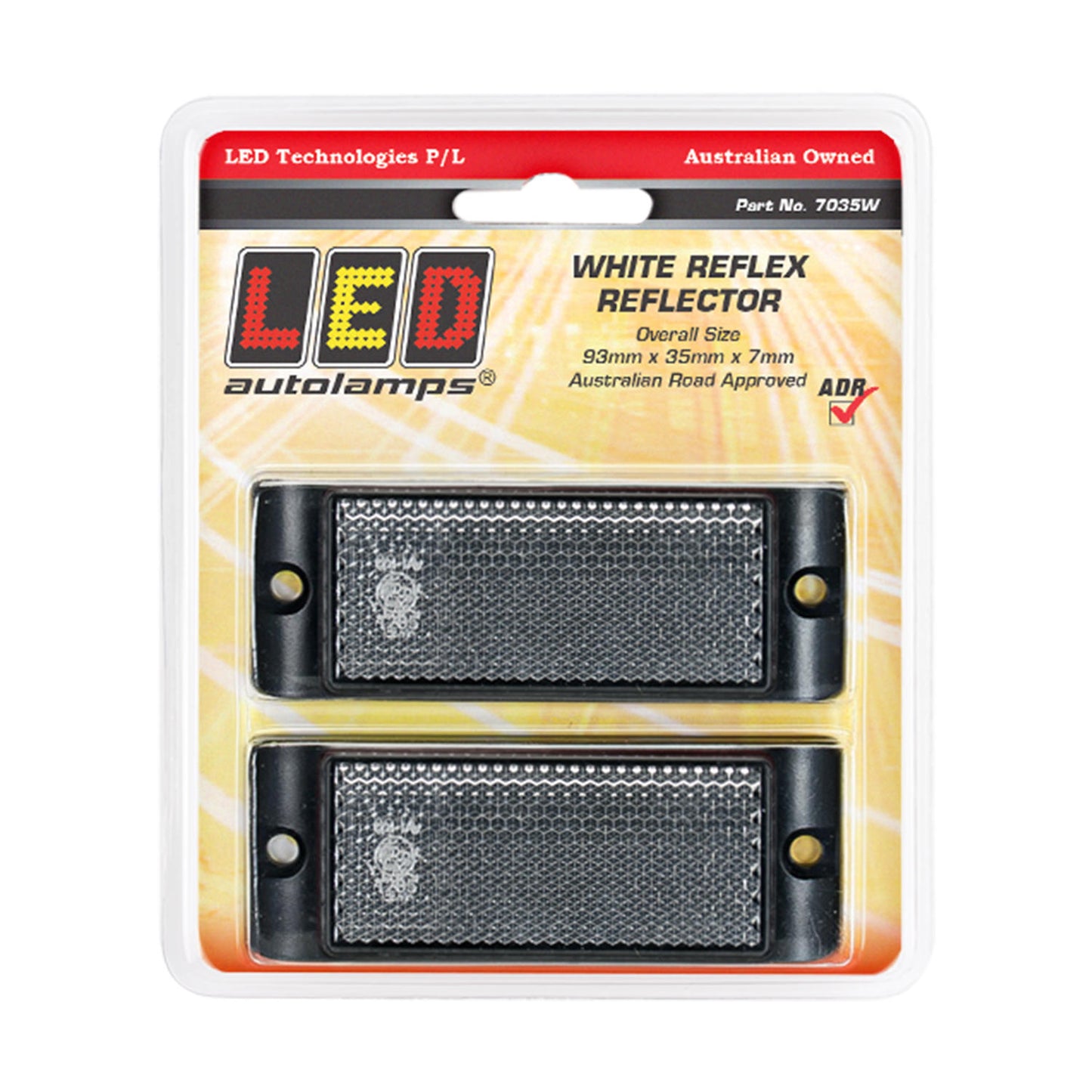 LED Autolamps Reflector - 7035W
