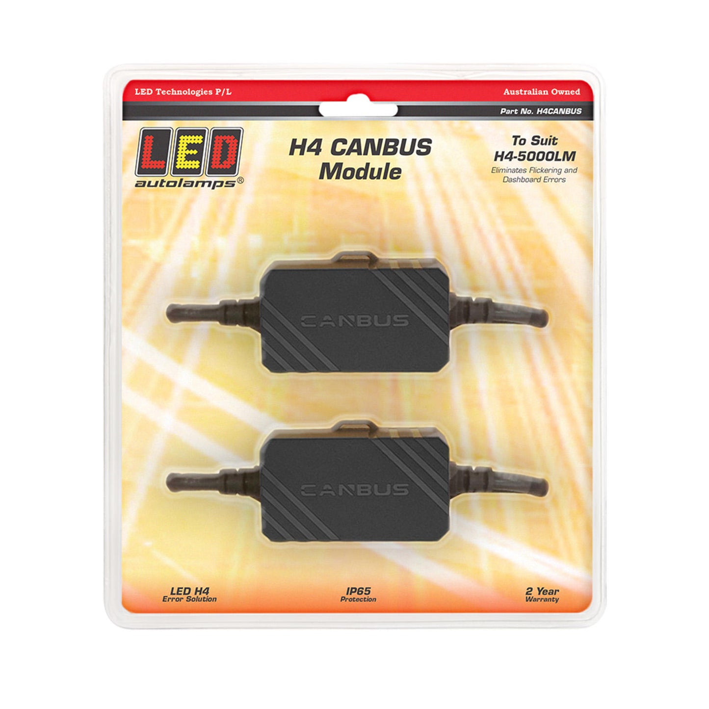 LED Autolamps CAN Bus Cable, self-diagnosis unit - H4CANBUS