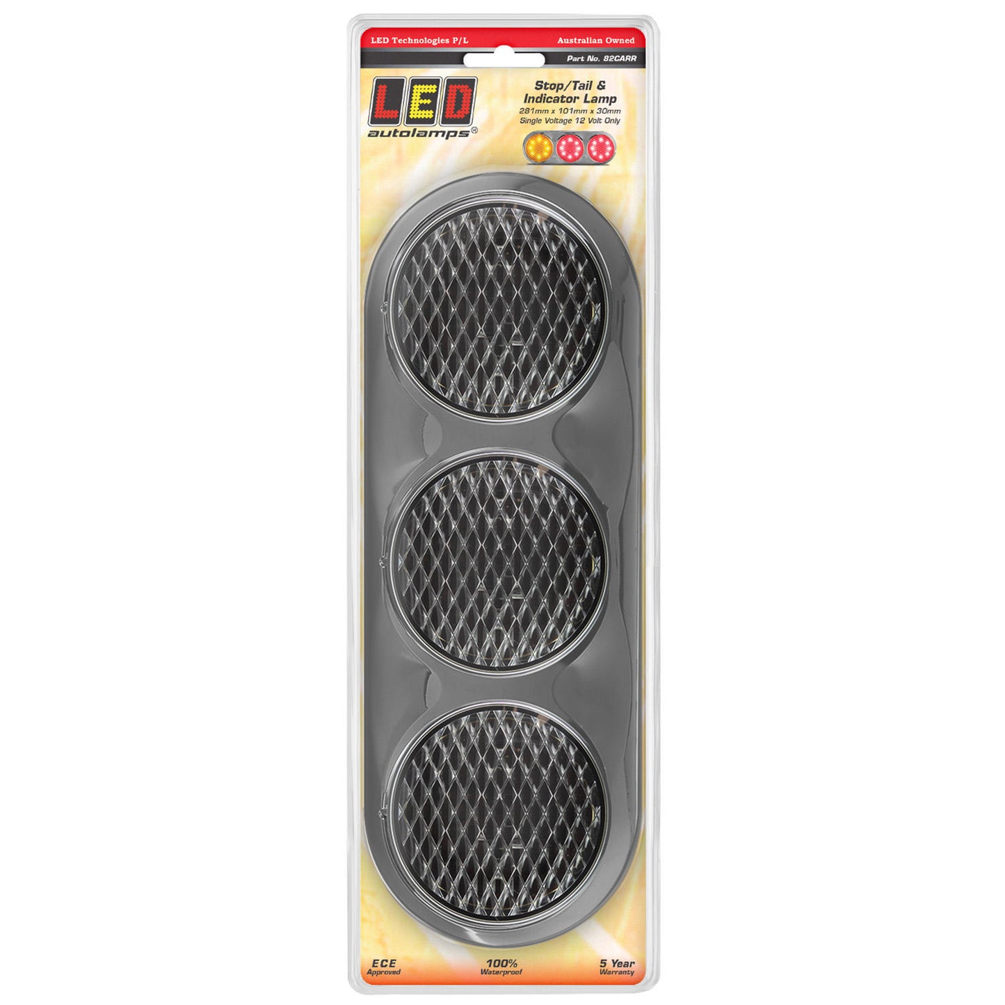 LED Autolamps Tail Light Assembly - 82CARR
