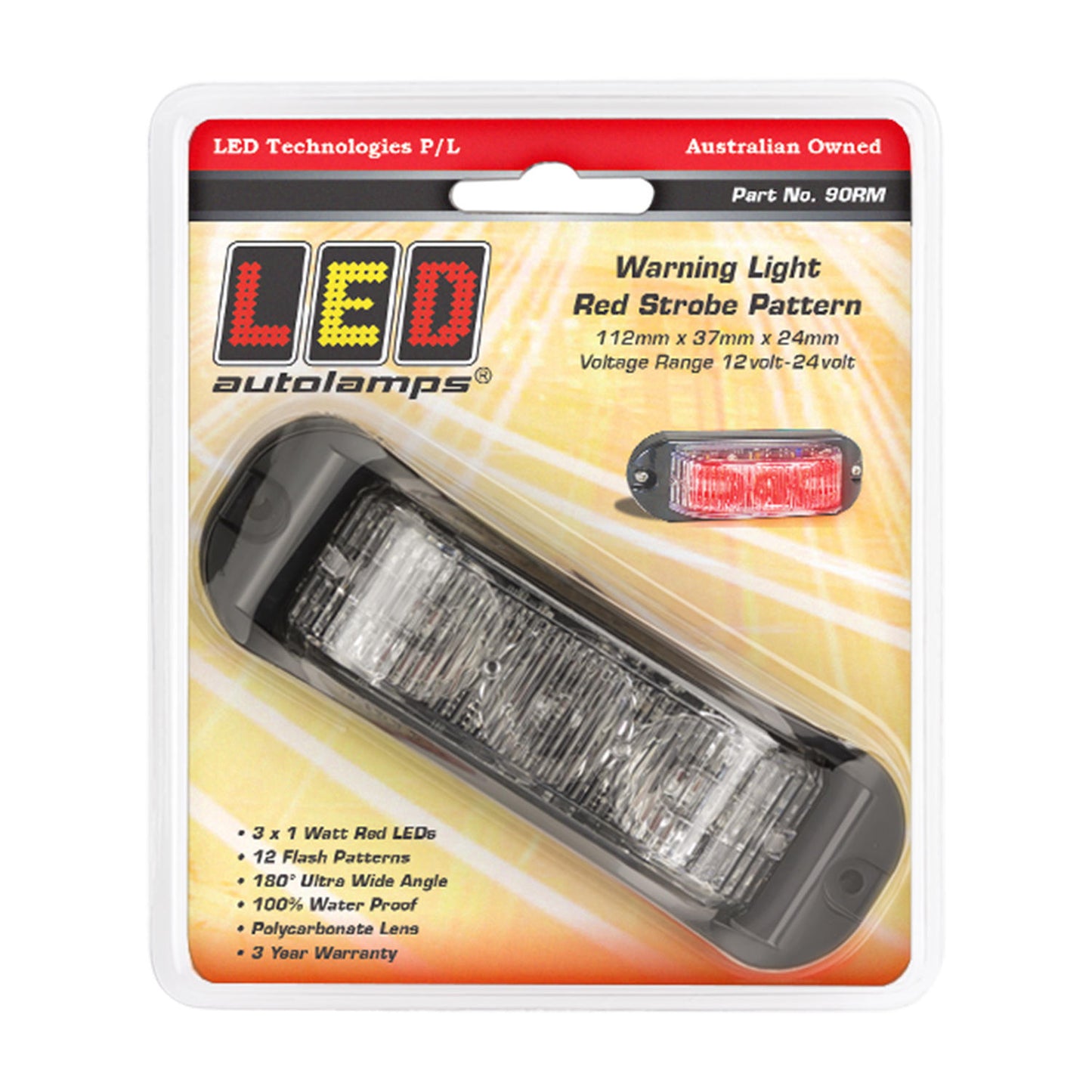 LED Autolamps Emergency Light - 90RM