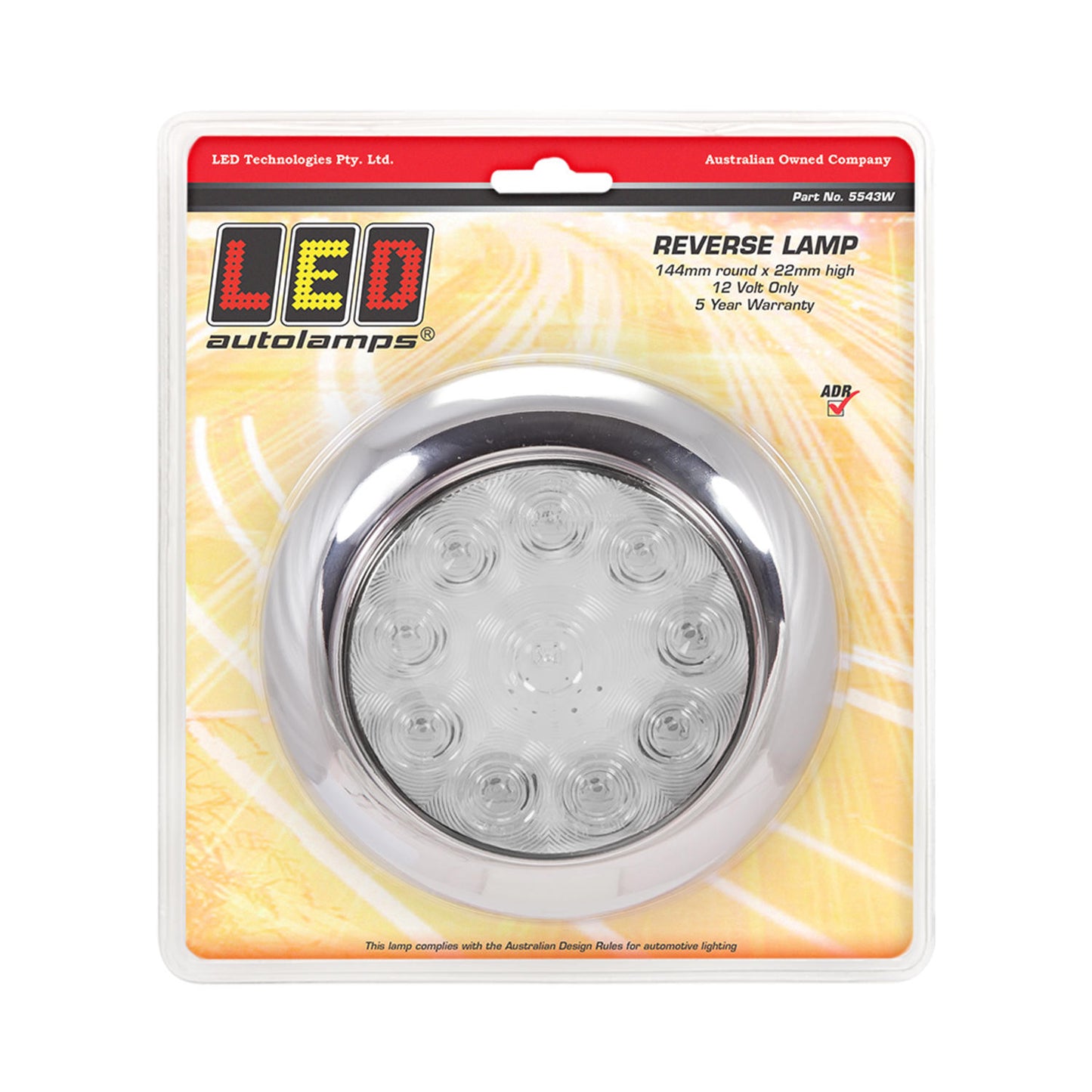 LED Autolamps Reverse Light - 5543W