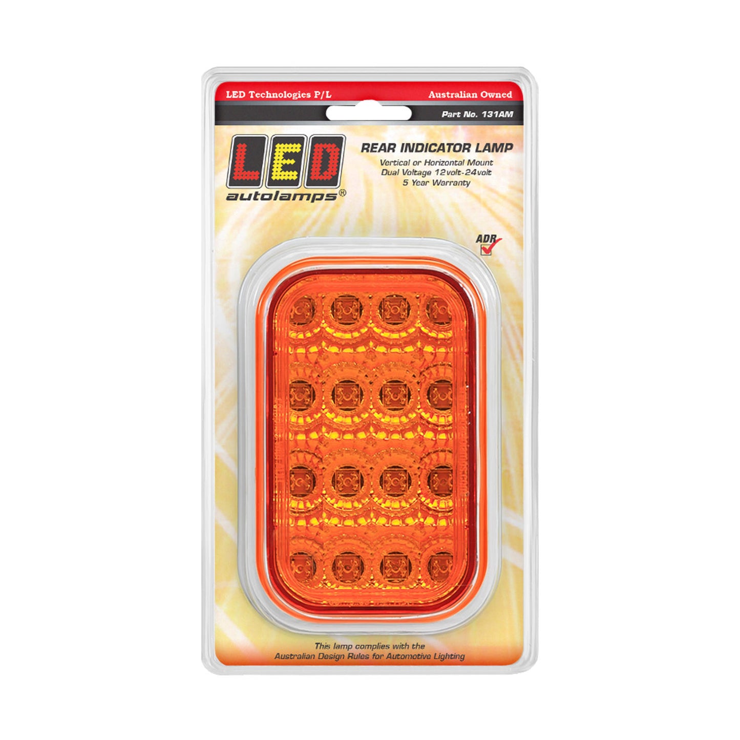 LED Autolamps Direction Indicator - 131AM