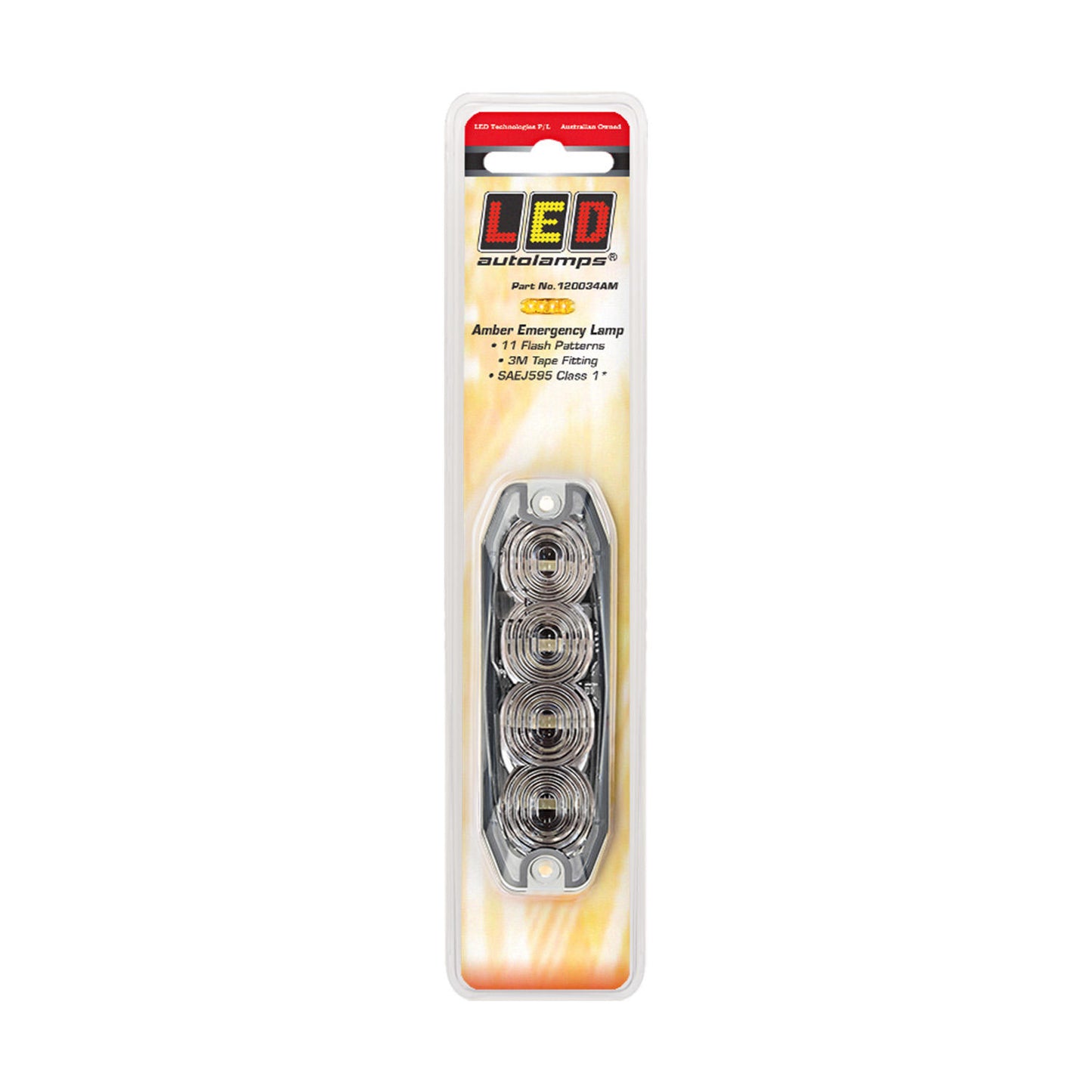 LED Autolamps Emergency Light - 120034AM