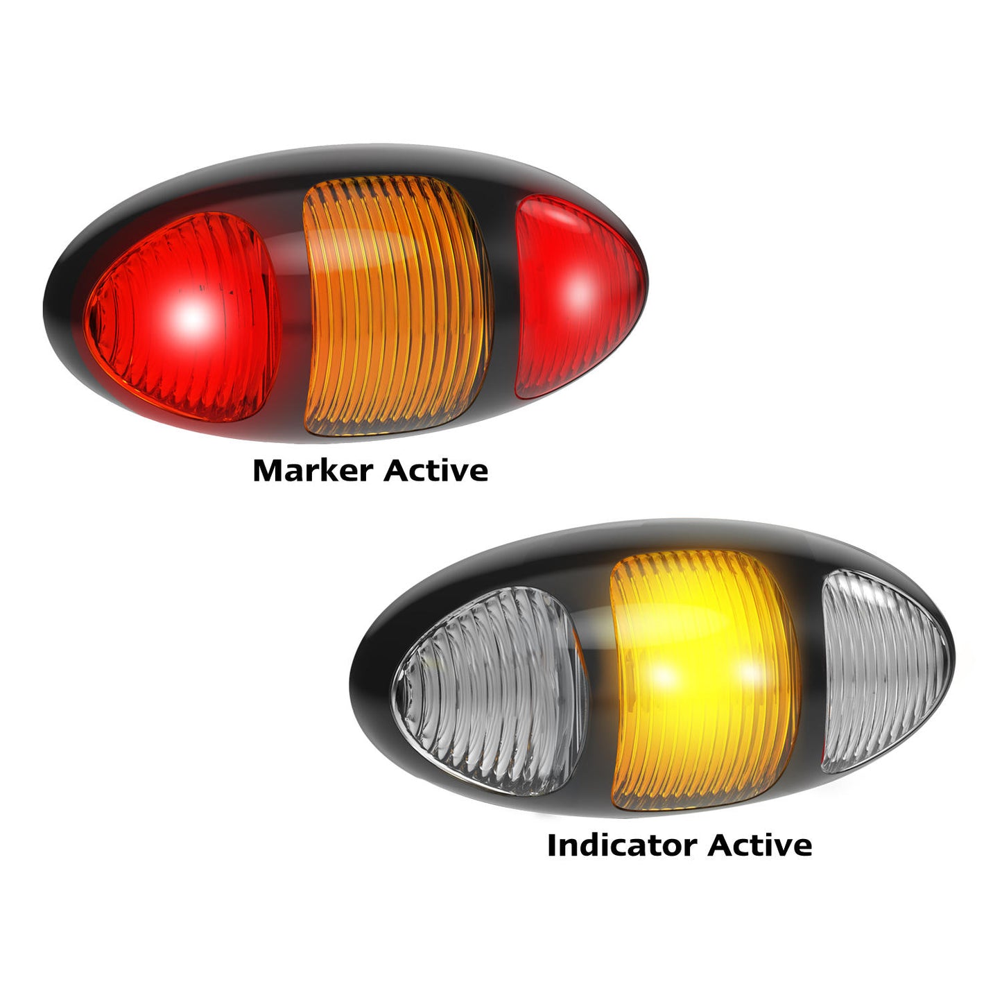 LED Autolamps Clearance Light - 97RIMCSB