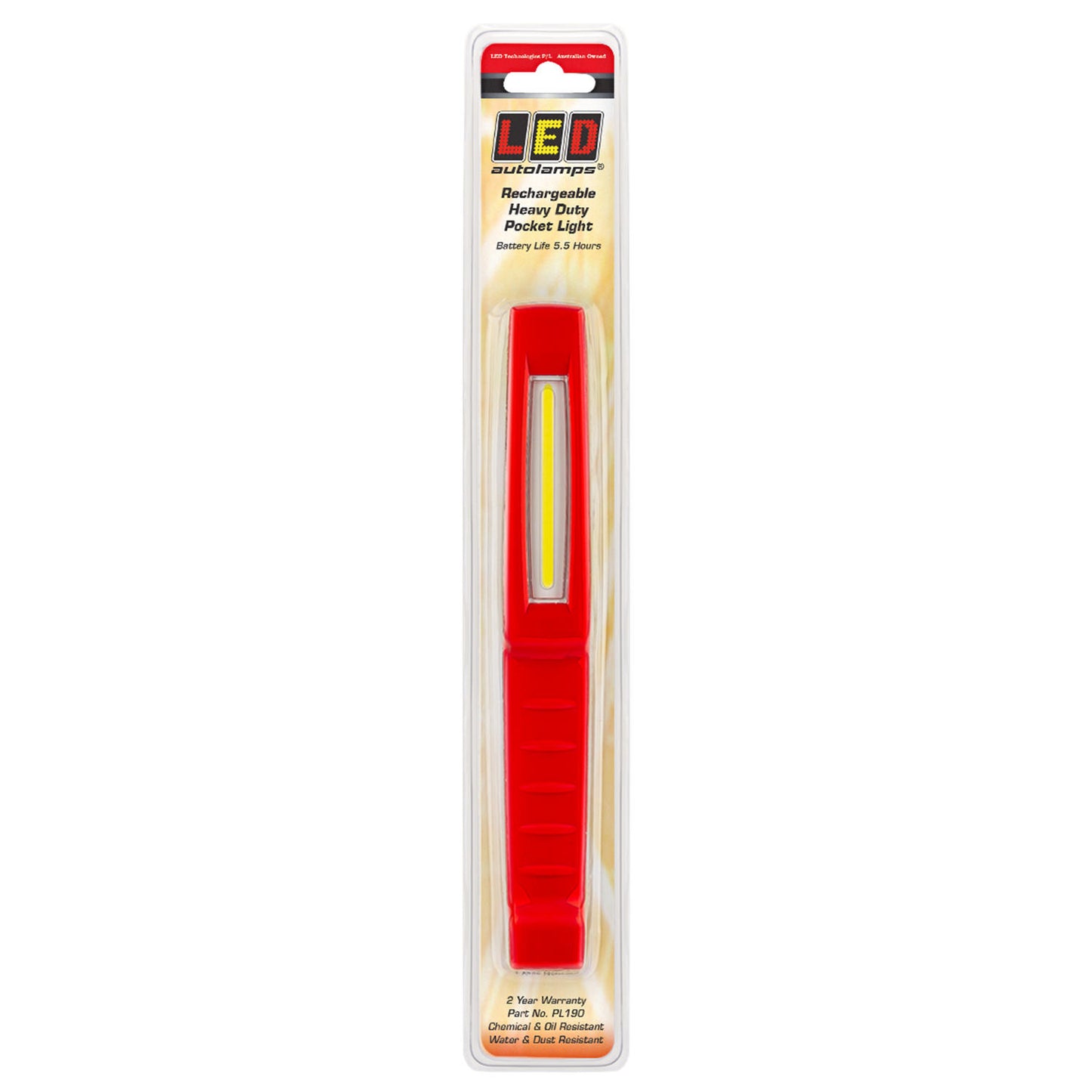 LED Autolamps Worklight - PL190