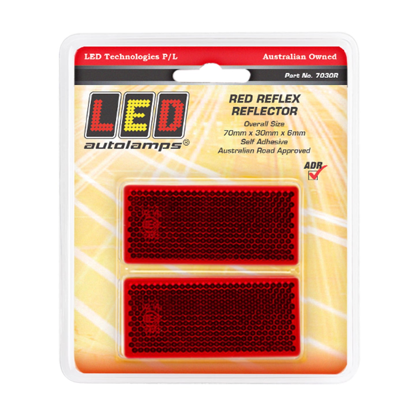 LED Autolamps Reflector - 7030R