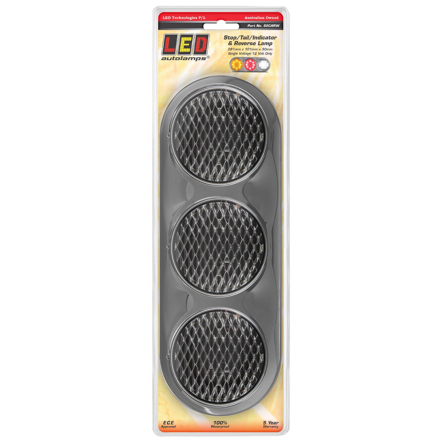 LED Autolamps Tail Light Assembly - 82CARW