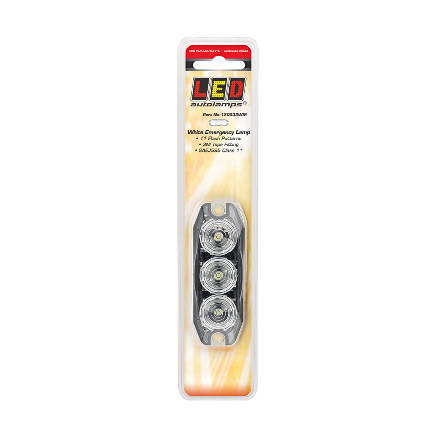 LED Autolamps Emergency Light - 120033WM