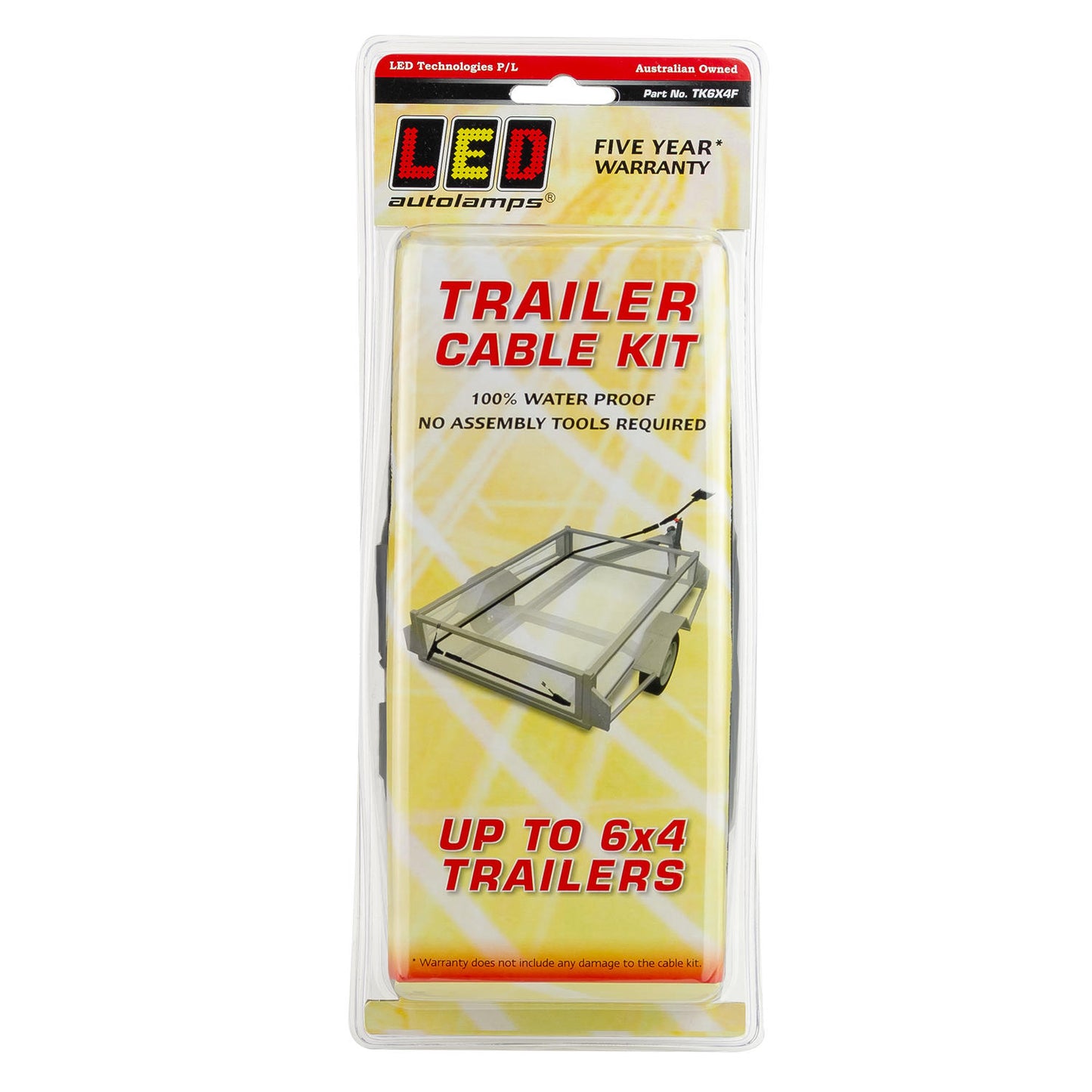 LED Autolamps Cable Set, tail light assembly - TK6X4F