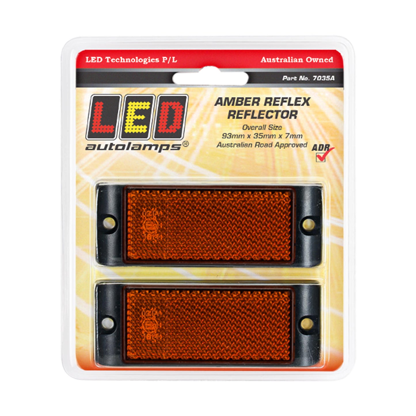 LED Autolamps Reflector - 7035A