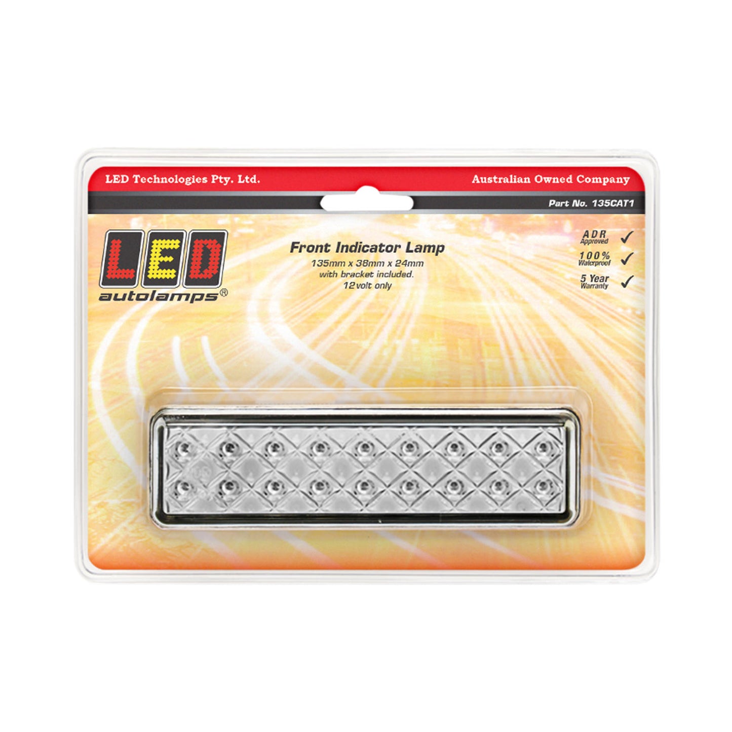 LED Autolamps Direction Indicator - 135CAT1