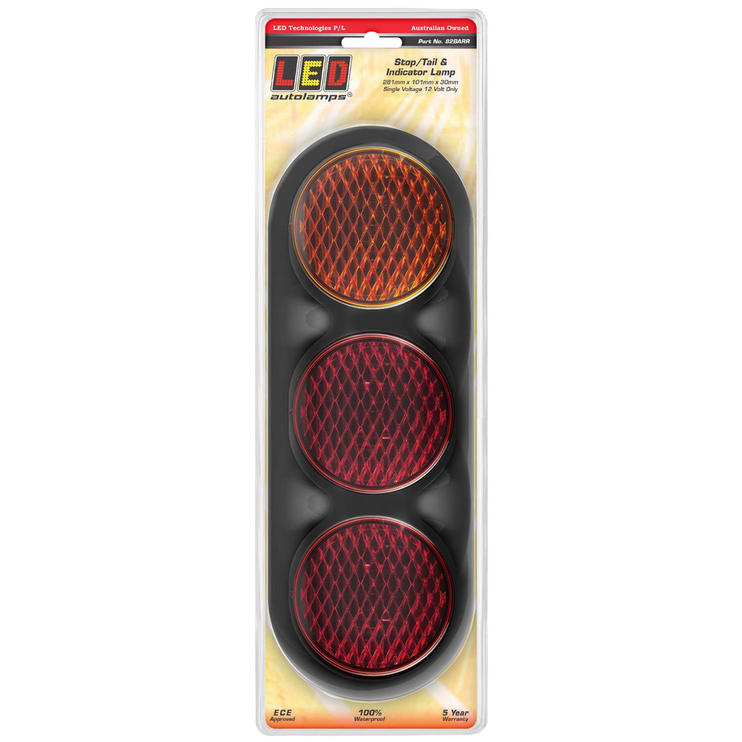 LED Autolamps Tail Light Assembly - 82BARR