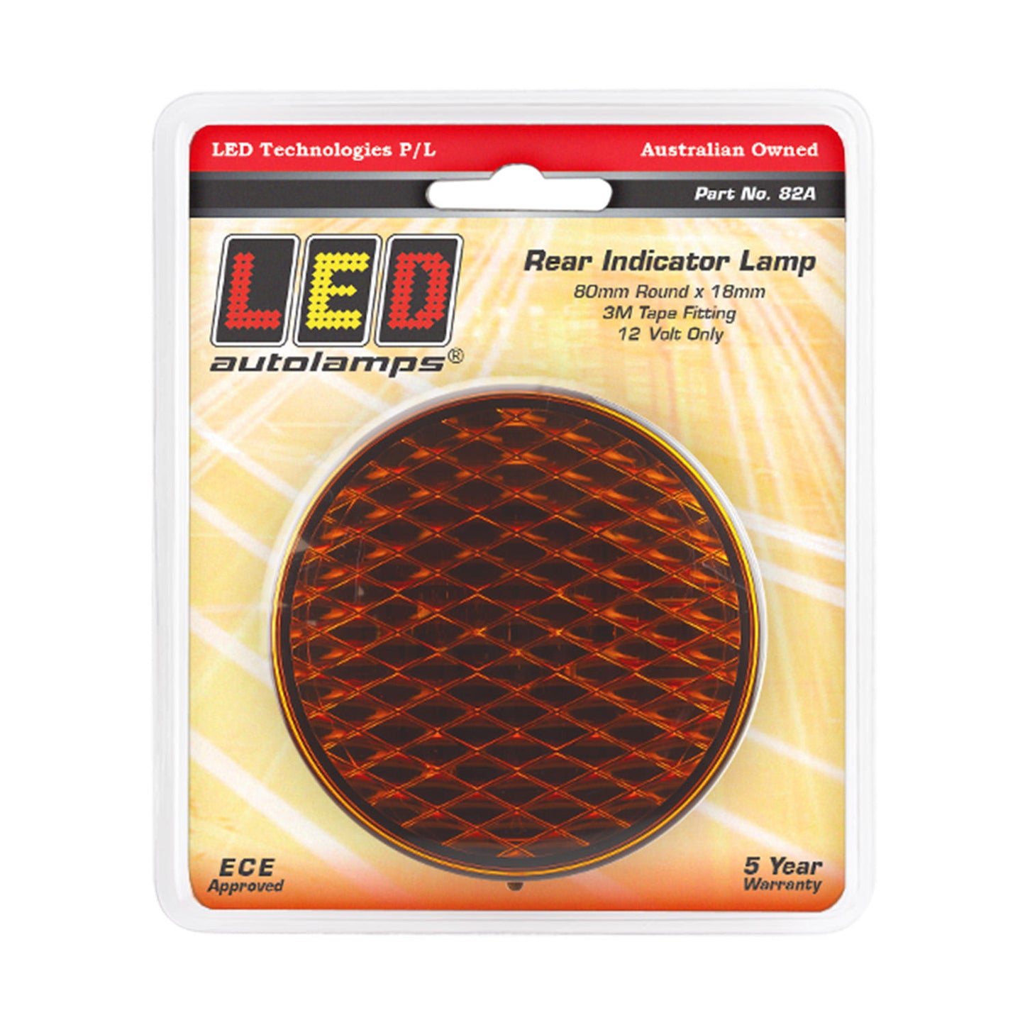 LED Autolamps Direction Indicator - 82A