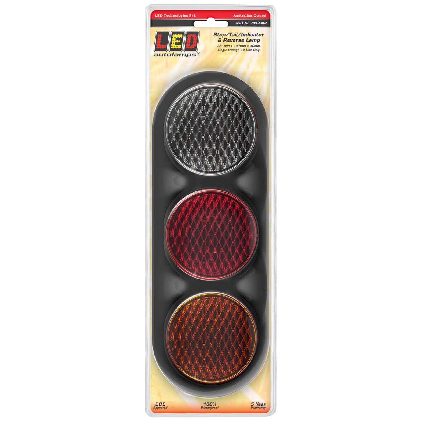 LED Autolamps Tail Light Assembly - 82BARW