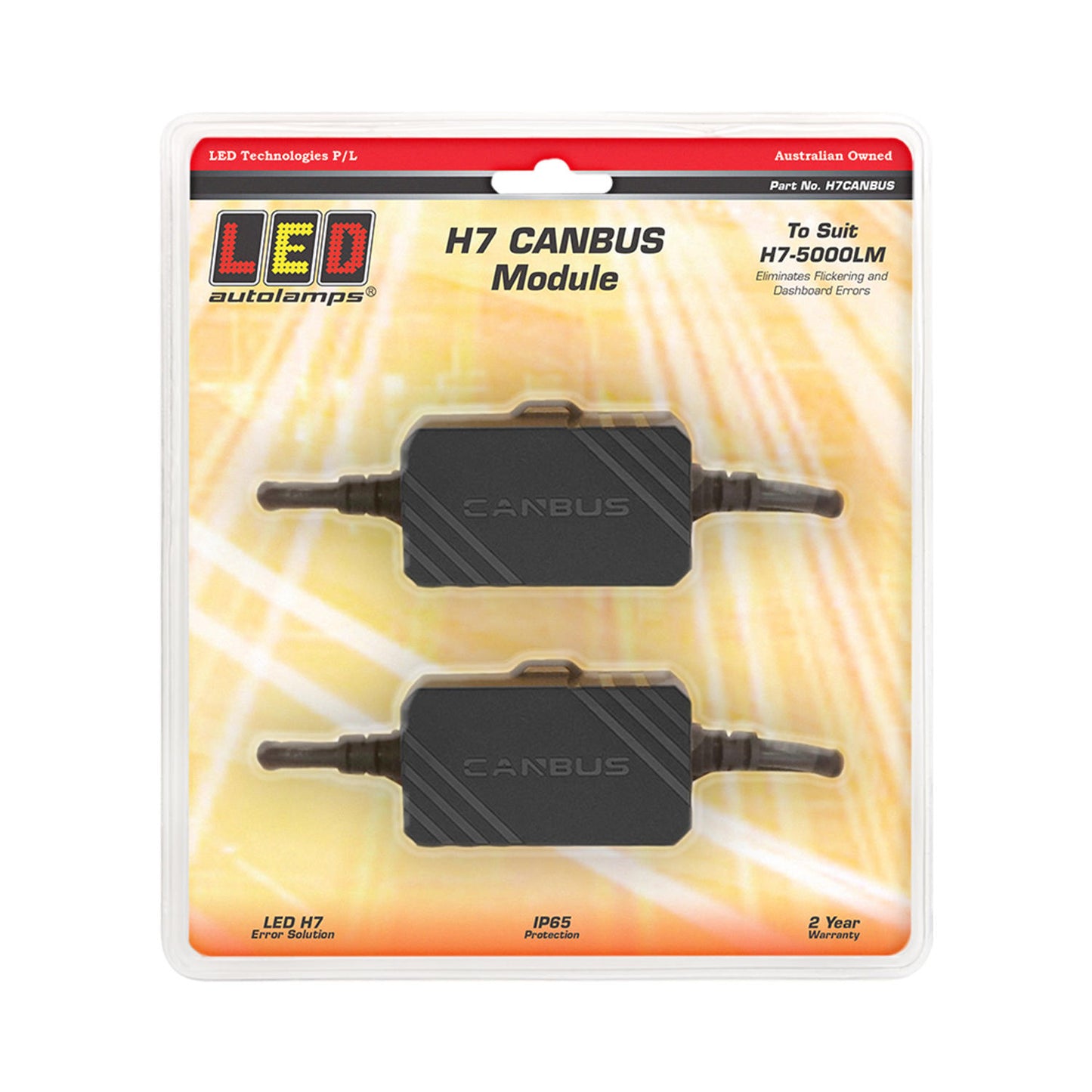 LED Autolamps CAN Bus Cable, self-diagnosis unit - H7CANBUS