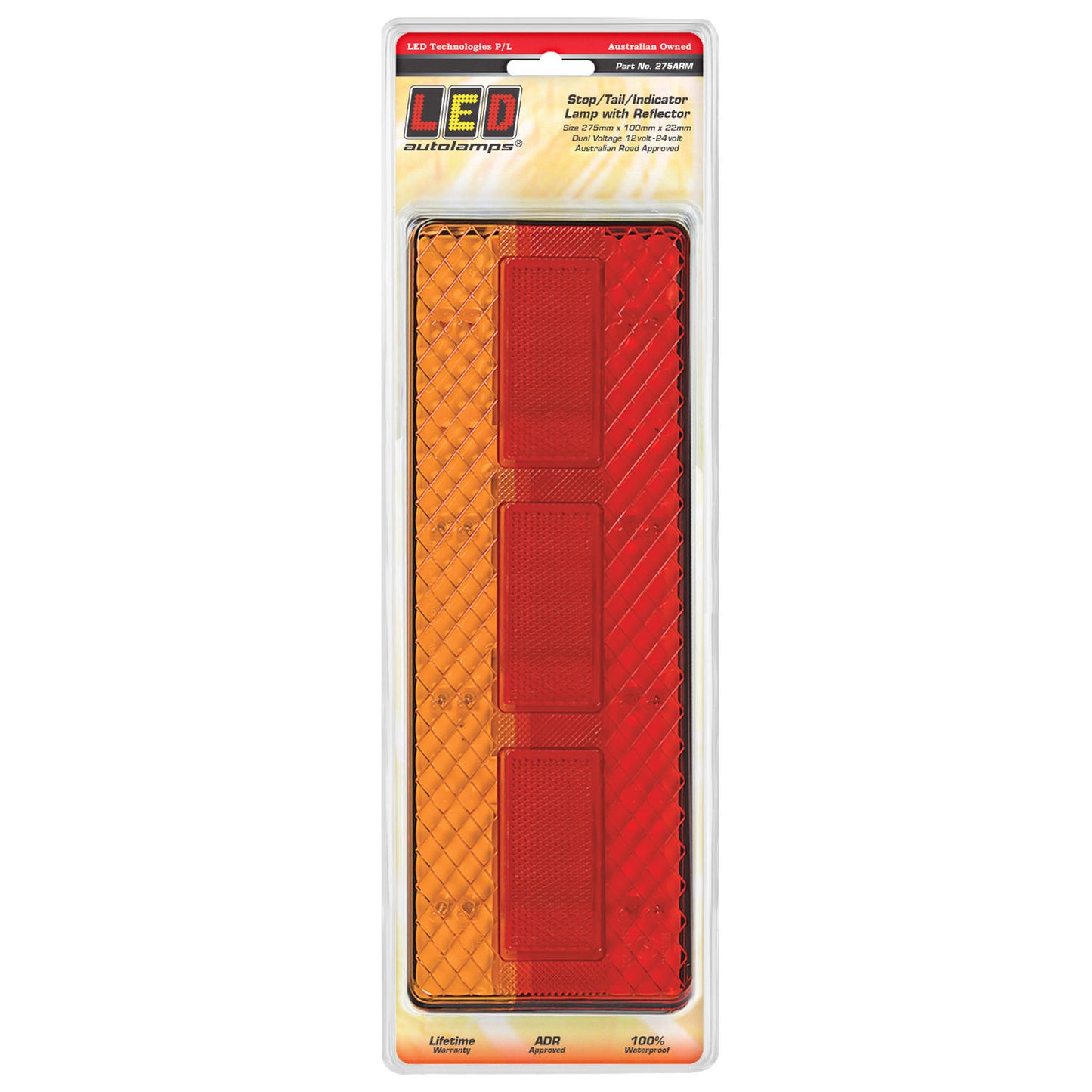 LED Autolamps Tail Light Assembly - 275ARM