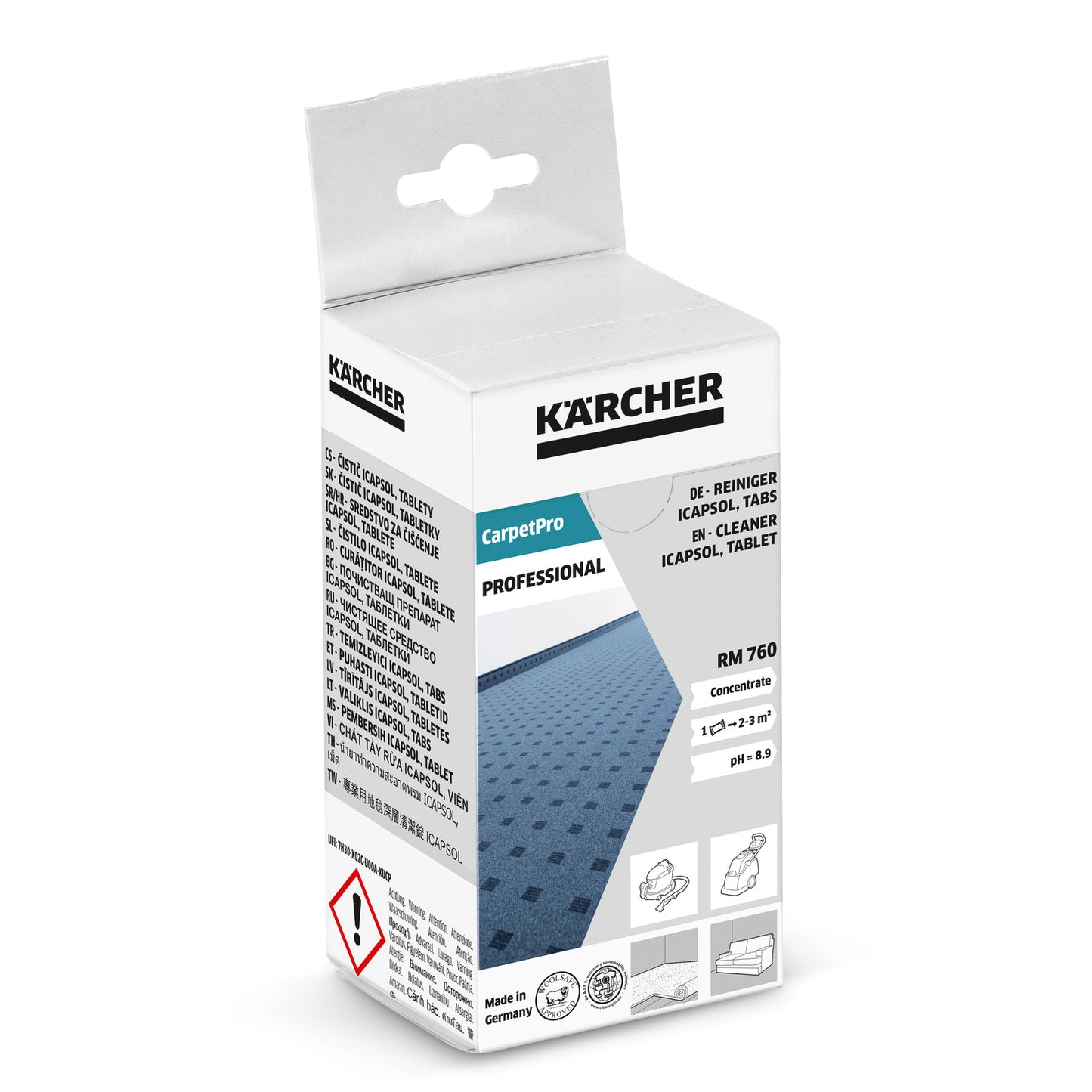 Karcher Puzzi Carpet Cleaner Tablets — 16 Tablets